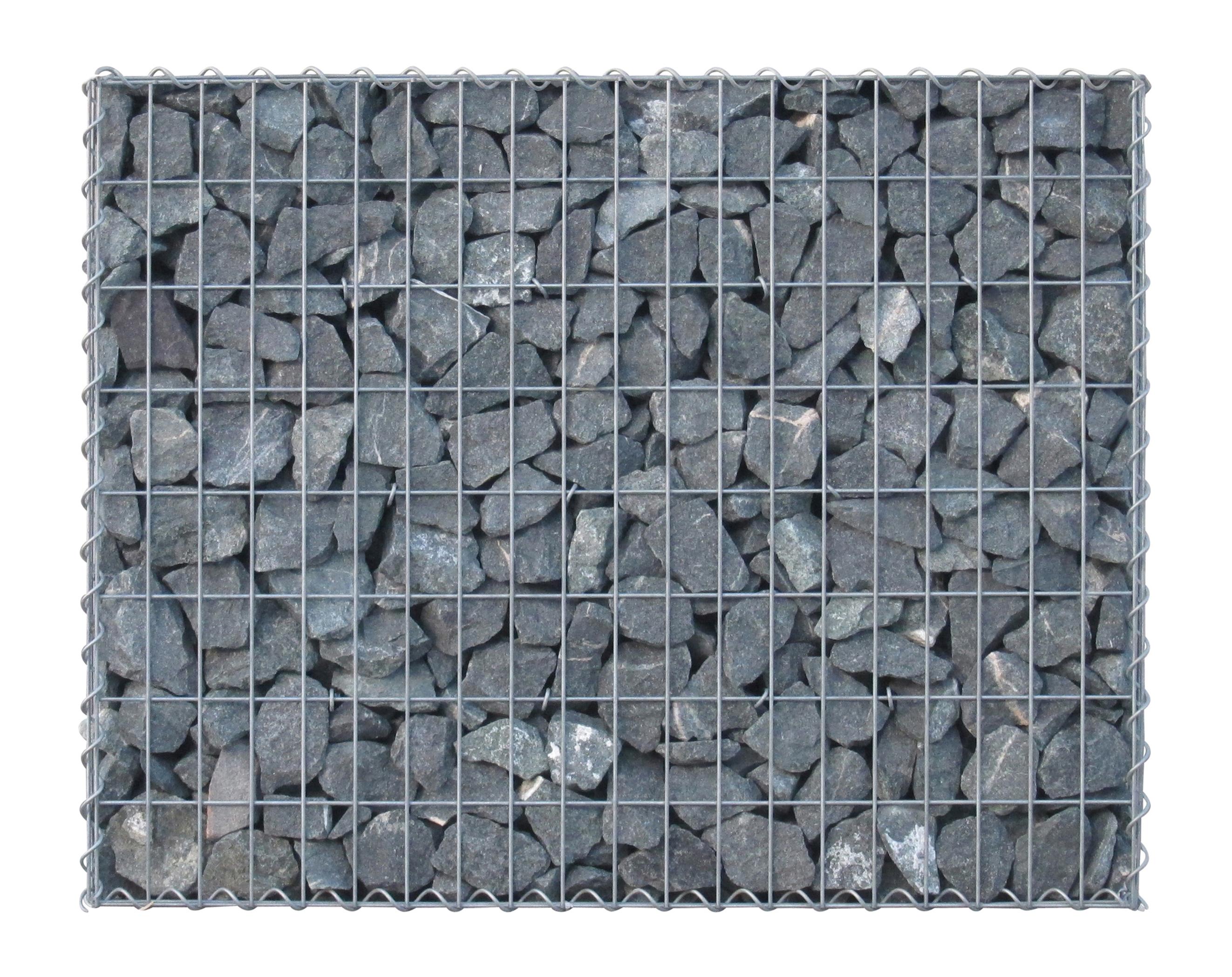 Gabion 100 cm x 80 cm x 30 cm (L x H x D), maskestørrelse 5 cm x 10 cm, spiral