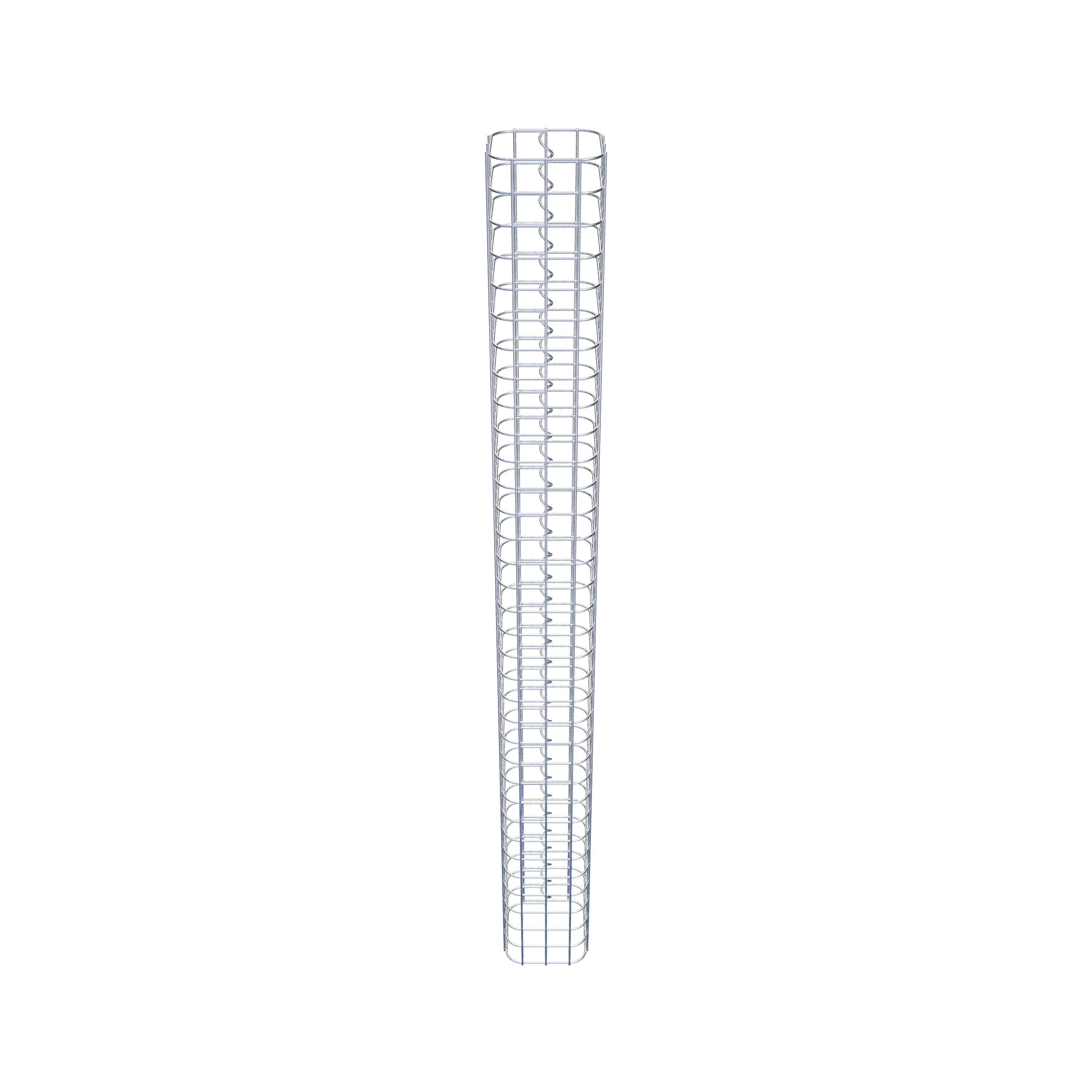 Gabion column 17 x 17 cm, MW 5 x 5 cm square