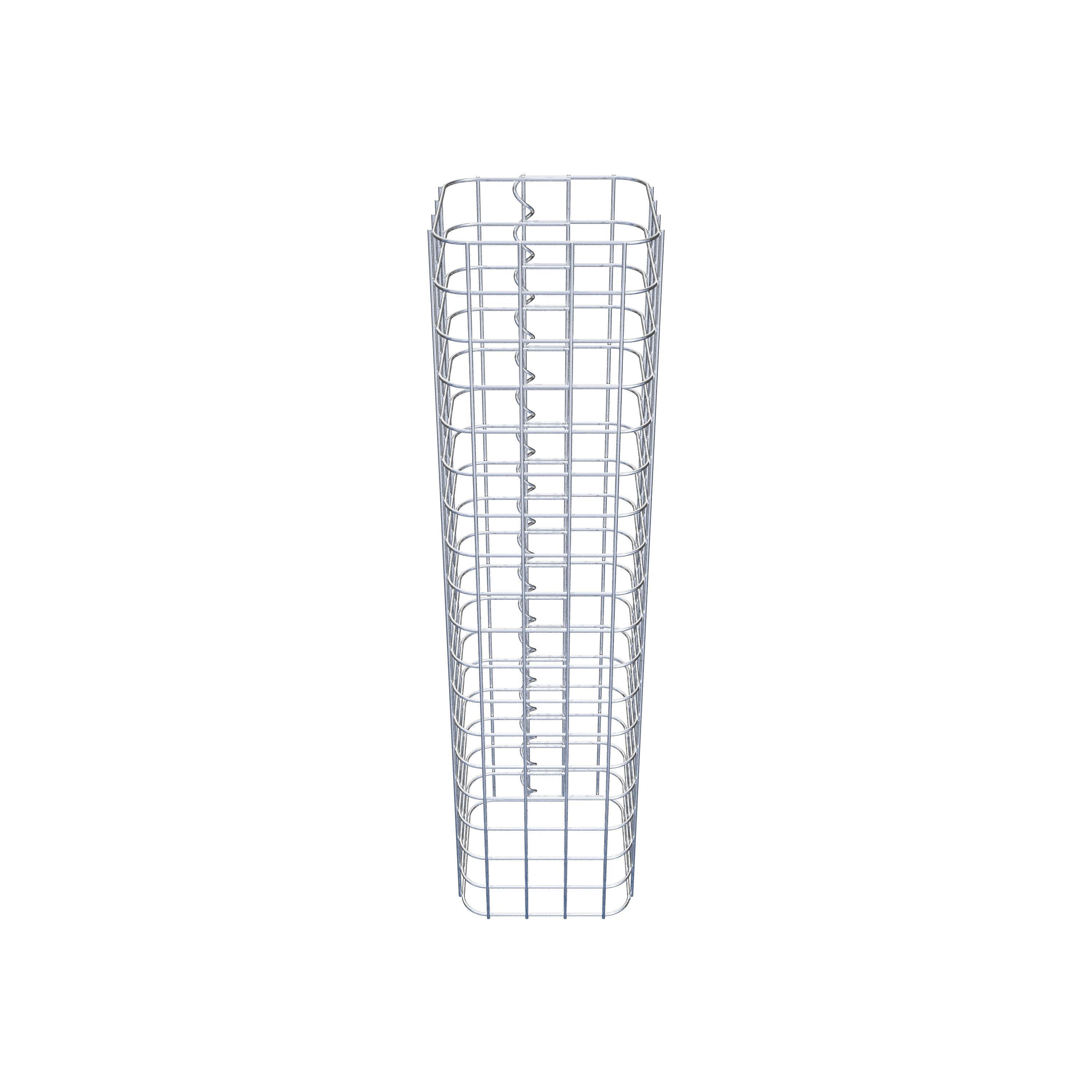 Gabion column 22 x 22 cm MW 5 x 5 cm square