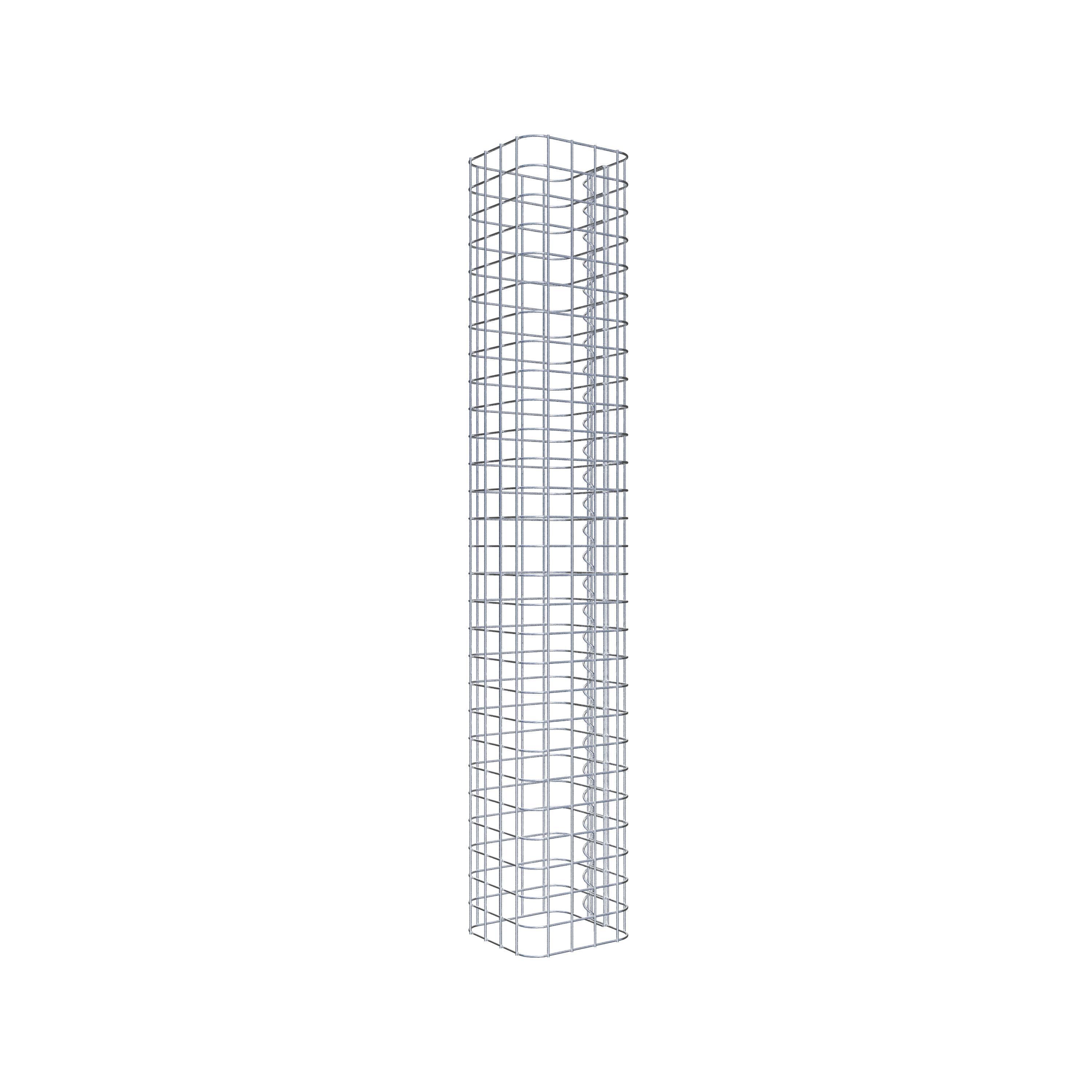 Gabion column 22 x 22 cm MW 5 x 5 cm square