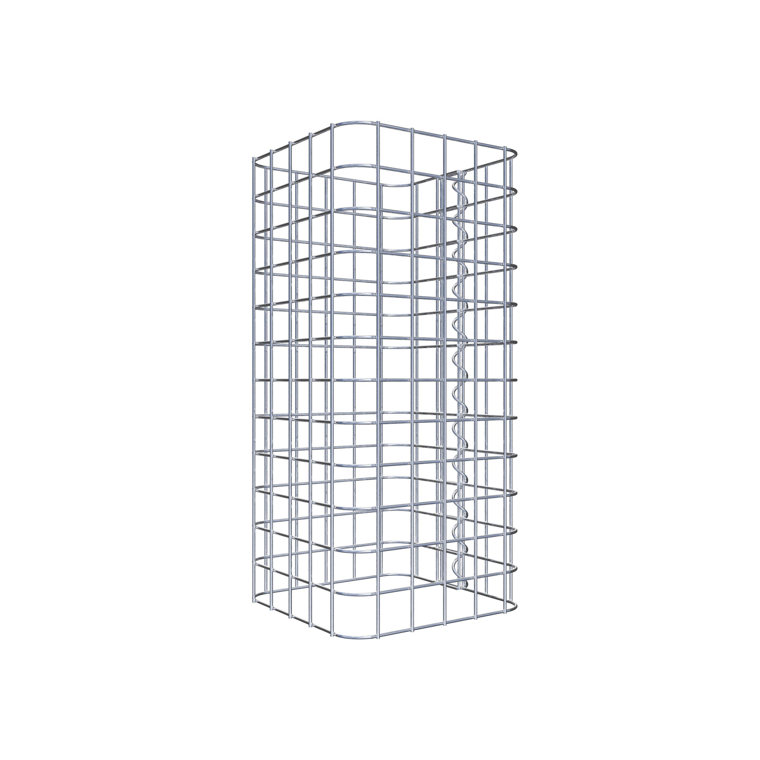 Gabion column 27 x 27 cm MW 5 x 5 cm square