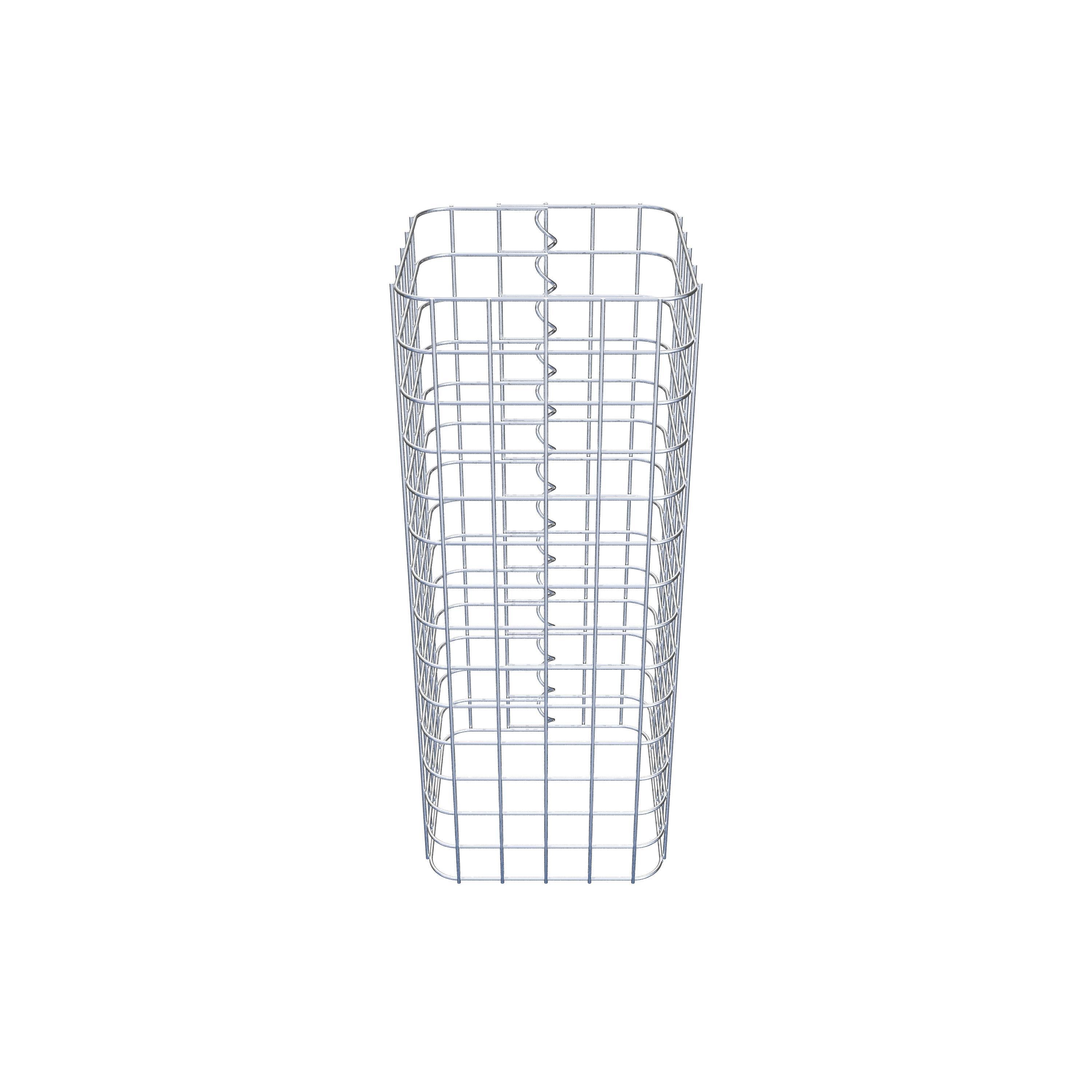 Gabion column 27 x 27 cm MW 5 x 5 cm square