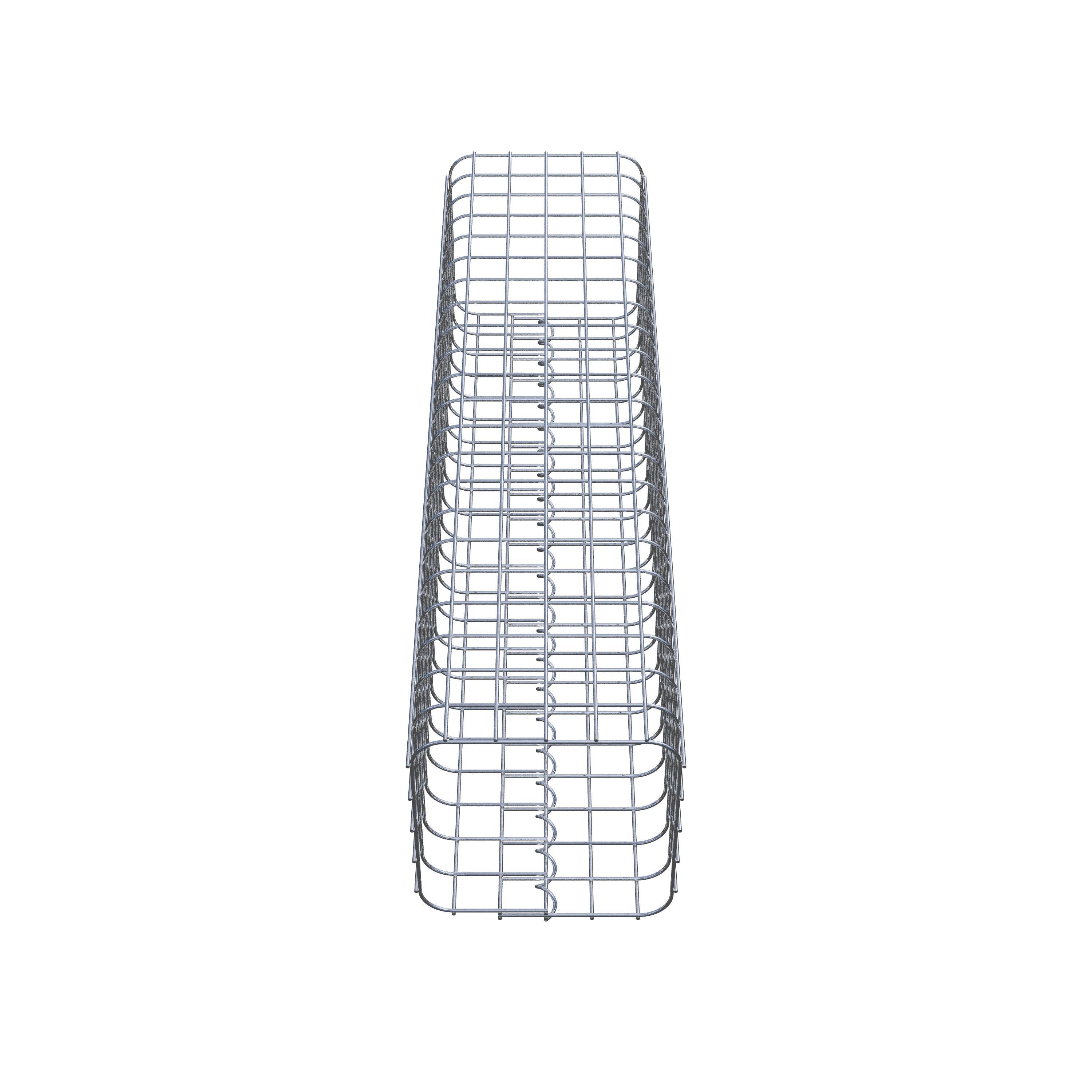 Gabion column 27 x 27 cm MW 5 x 5 cm square