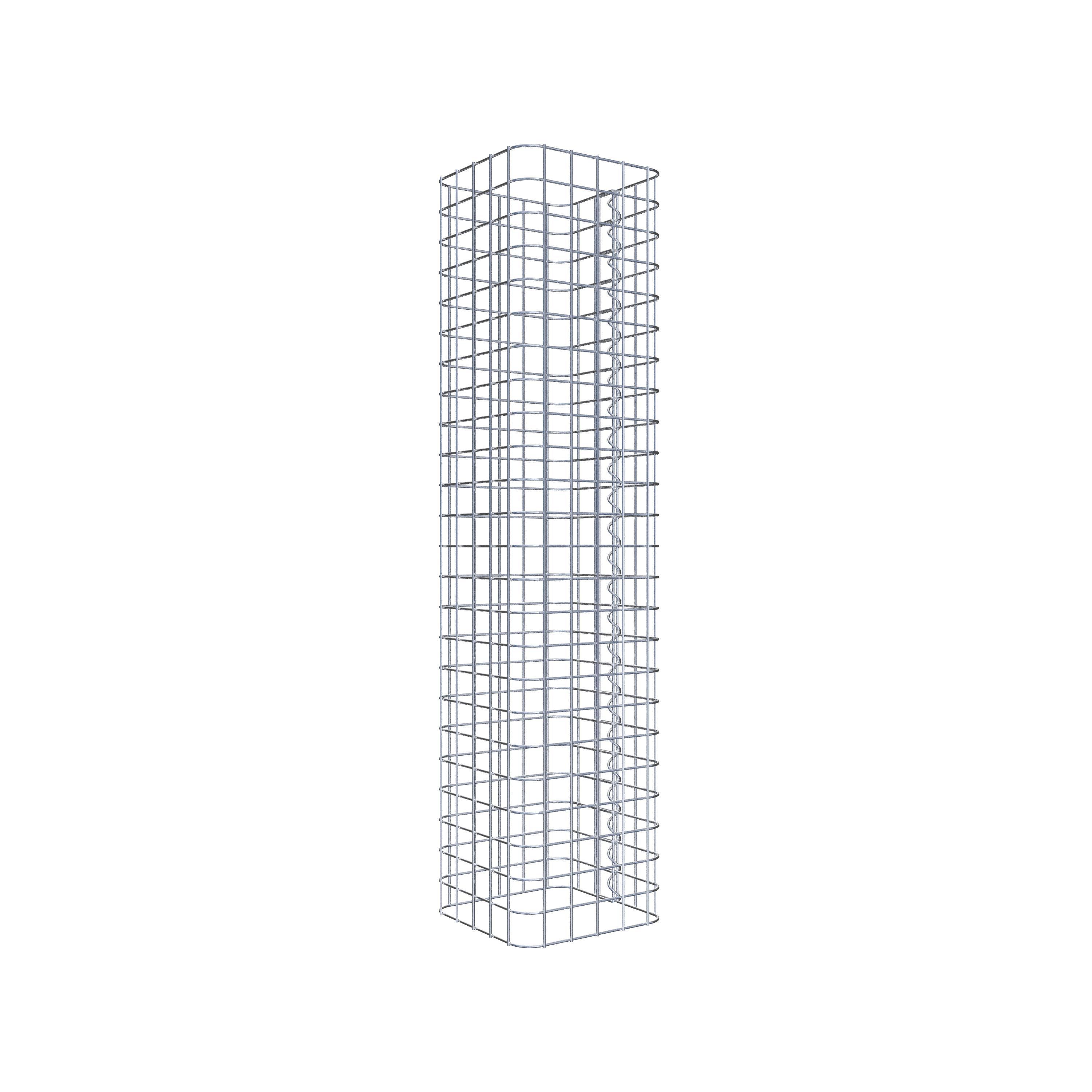 Gabion column 27 x 27 cm MW 5 x 5 cm square