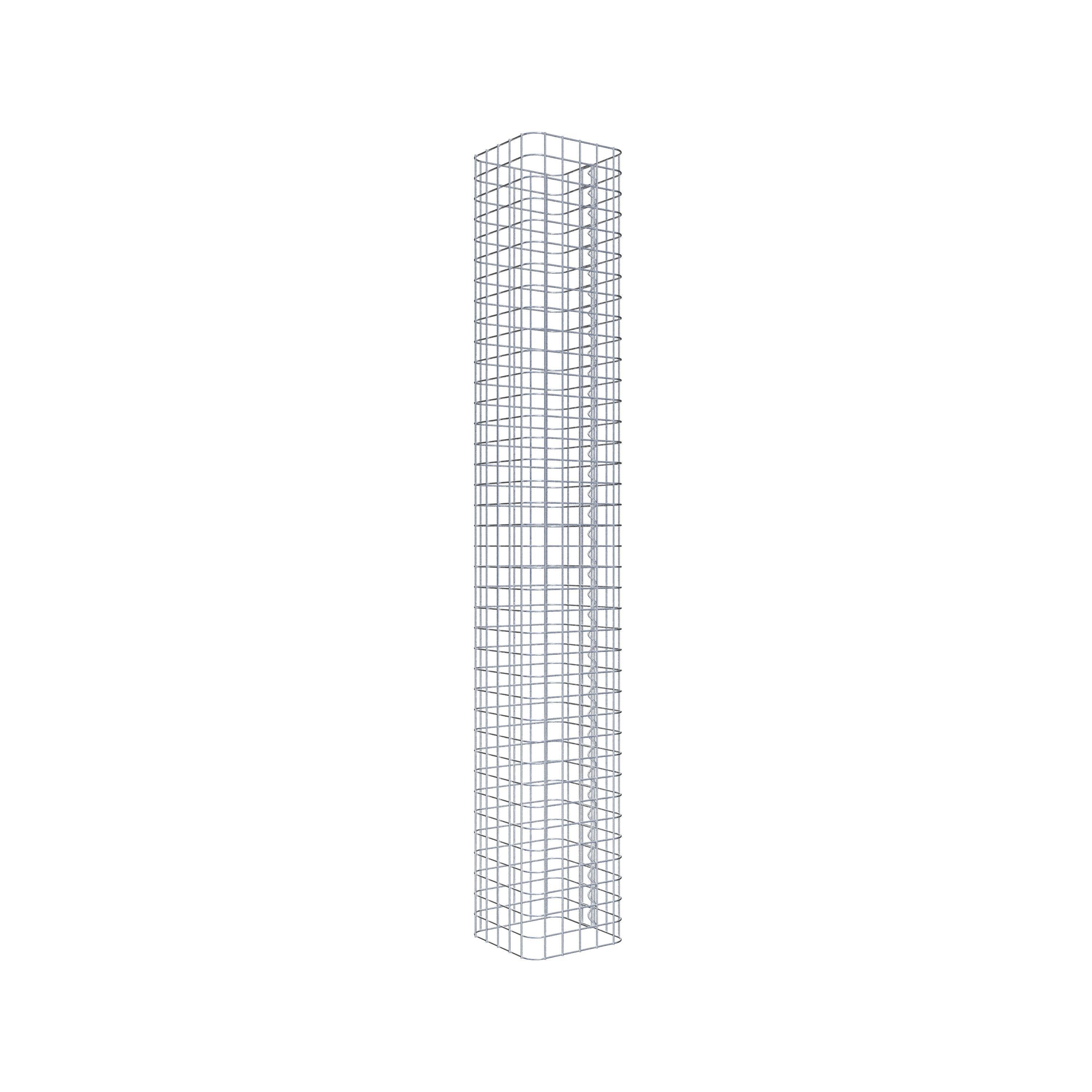 Gabion column 27 x 27 cm MW 5 x 5 cm square