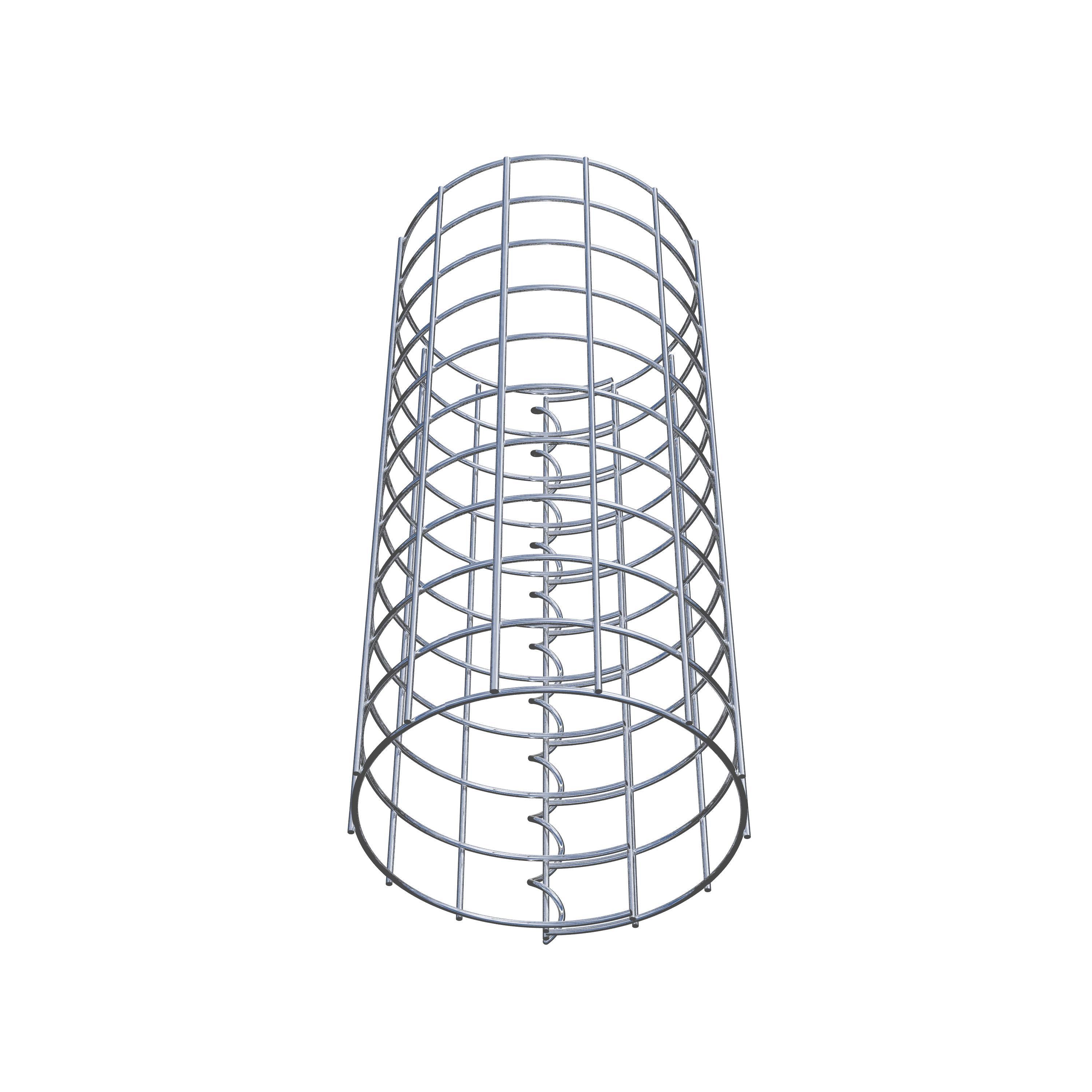 Gabionensäule Durchmesser 22 cm MW 5 x 5 cm rund