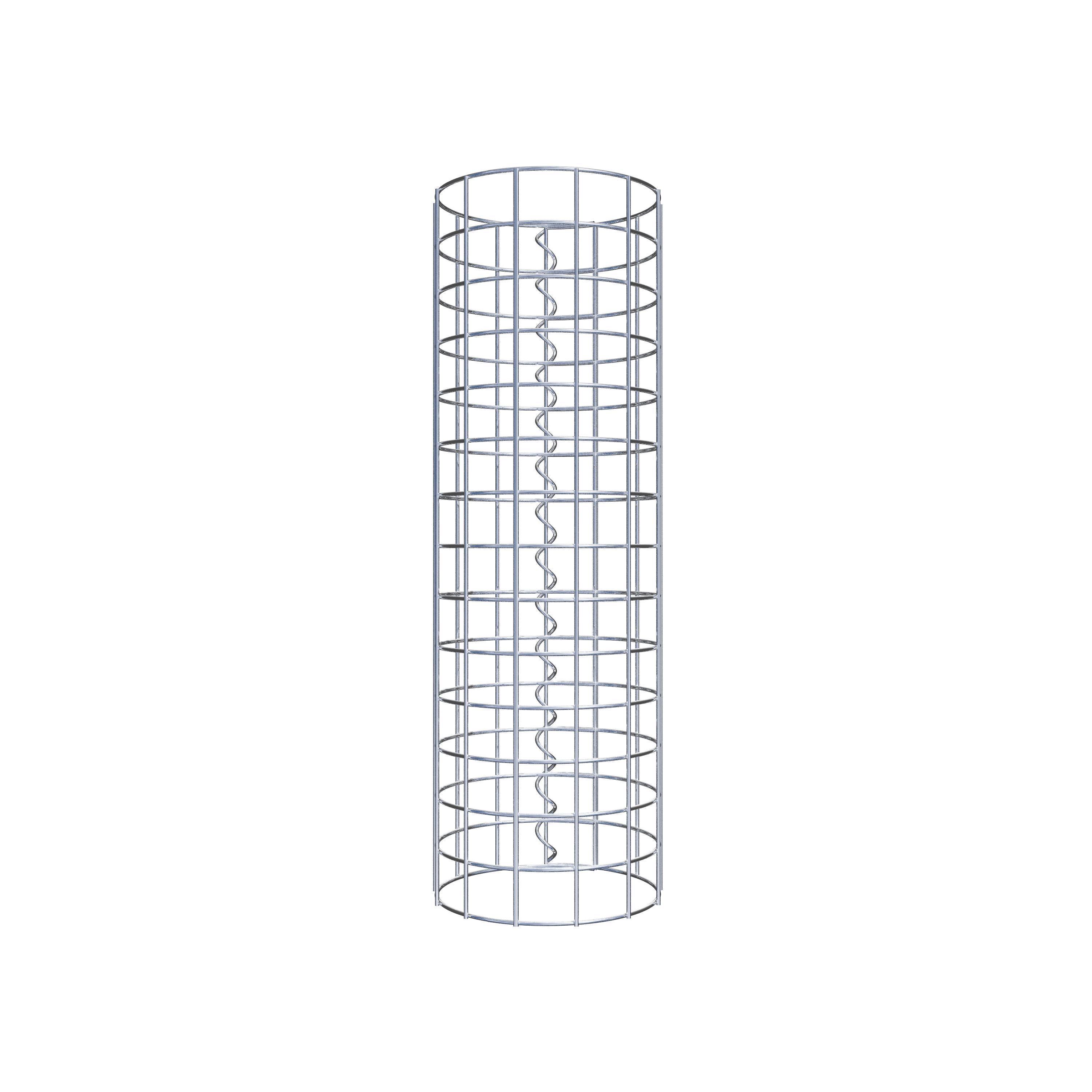 Gabionensäule Durchmesser 22 cm MW 5 x 5 cm rund