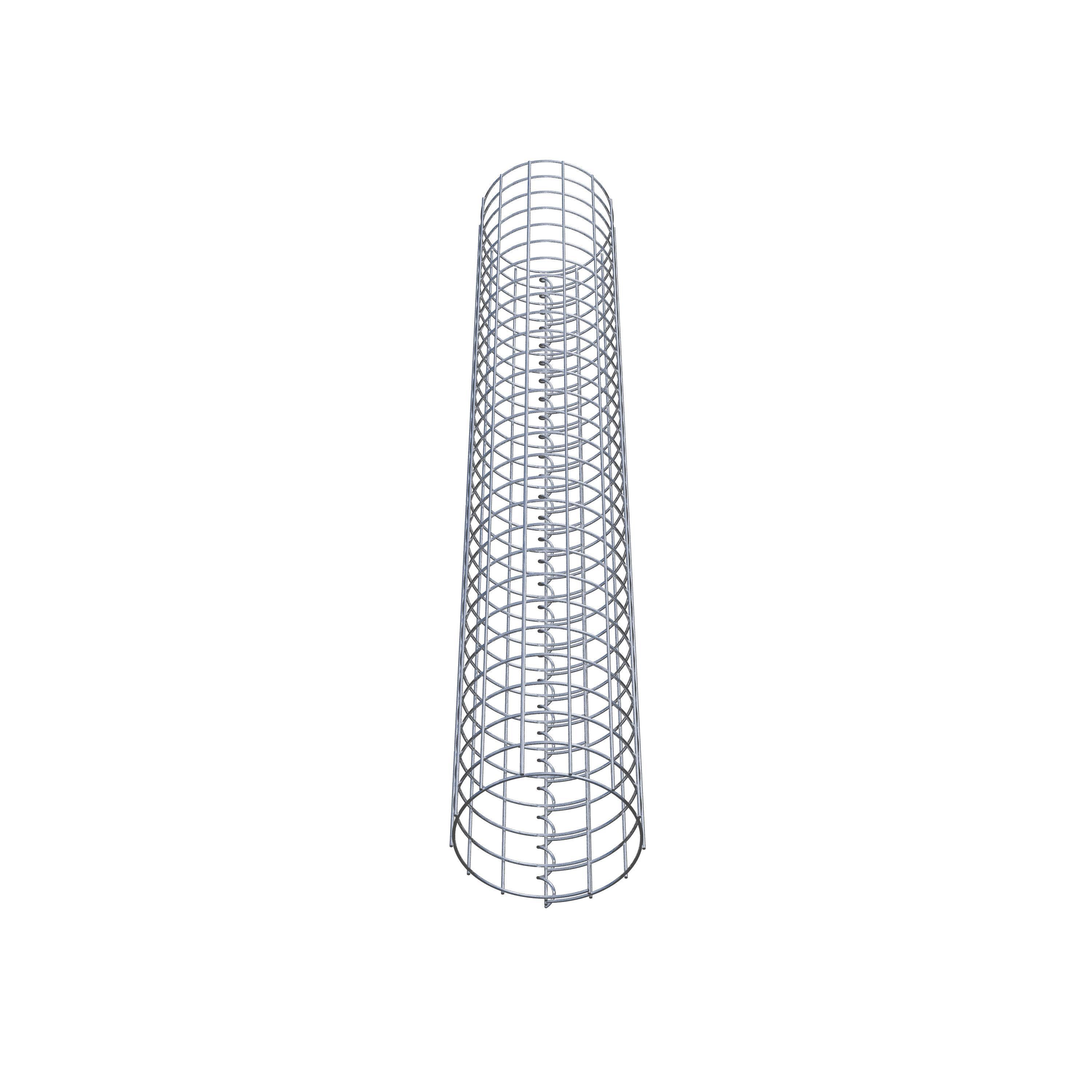 Gabionensäule Durchmesser 22 cm MW 5 x 5 cm rund