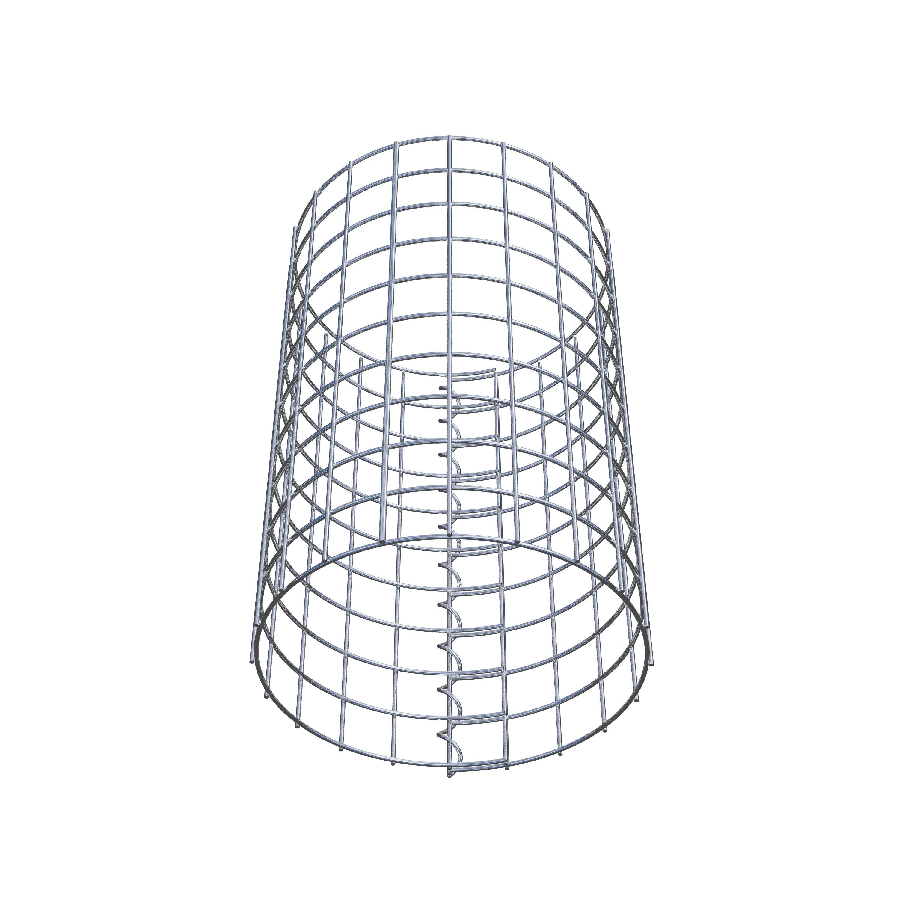 Gabionsøjle diameter 32 cm MW 5 x 5 cm rund