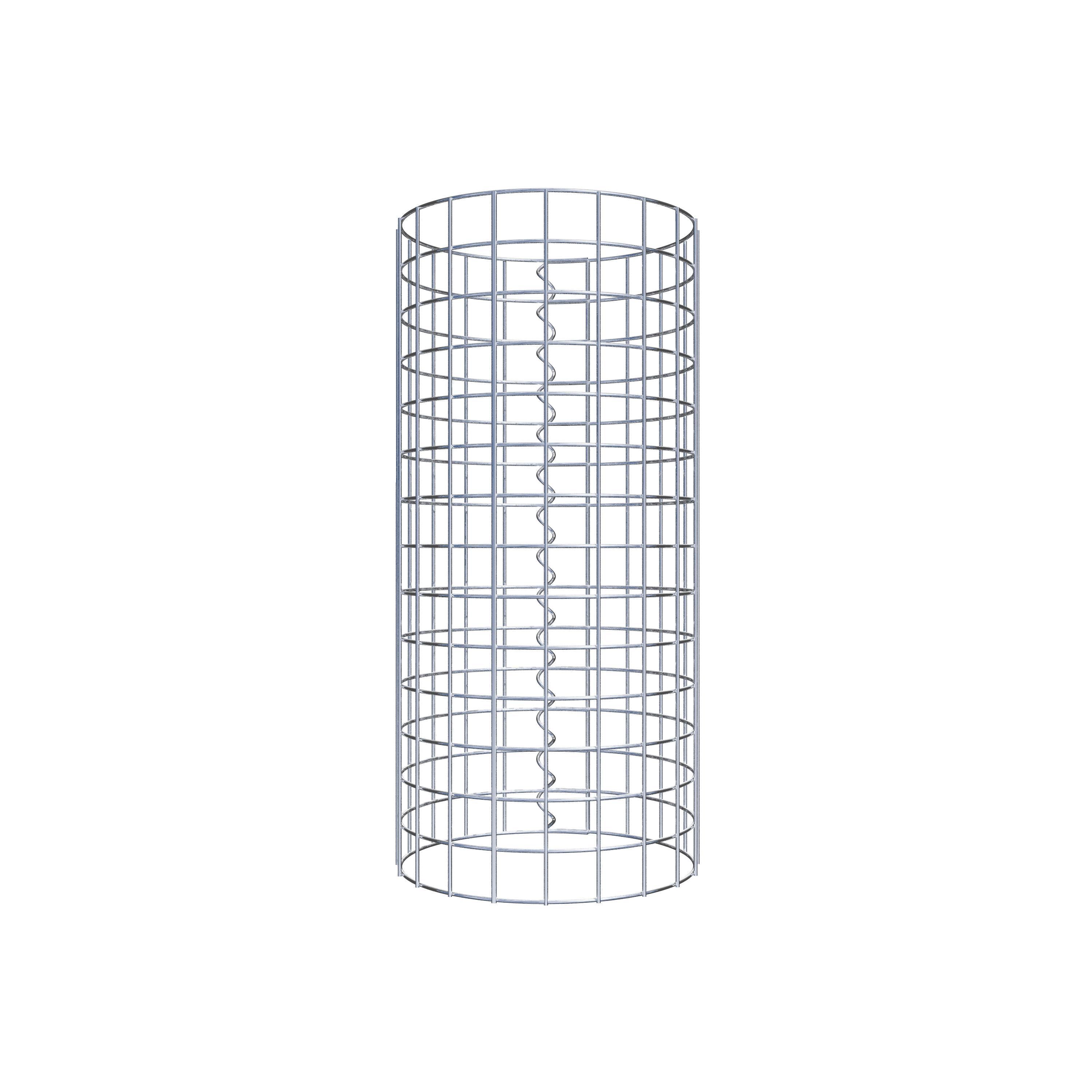 Gabionsøjle diameter 32 cm MW 5 x 5 cm rund