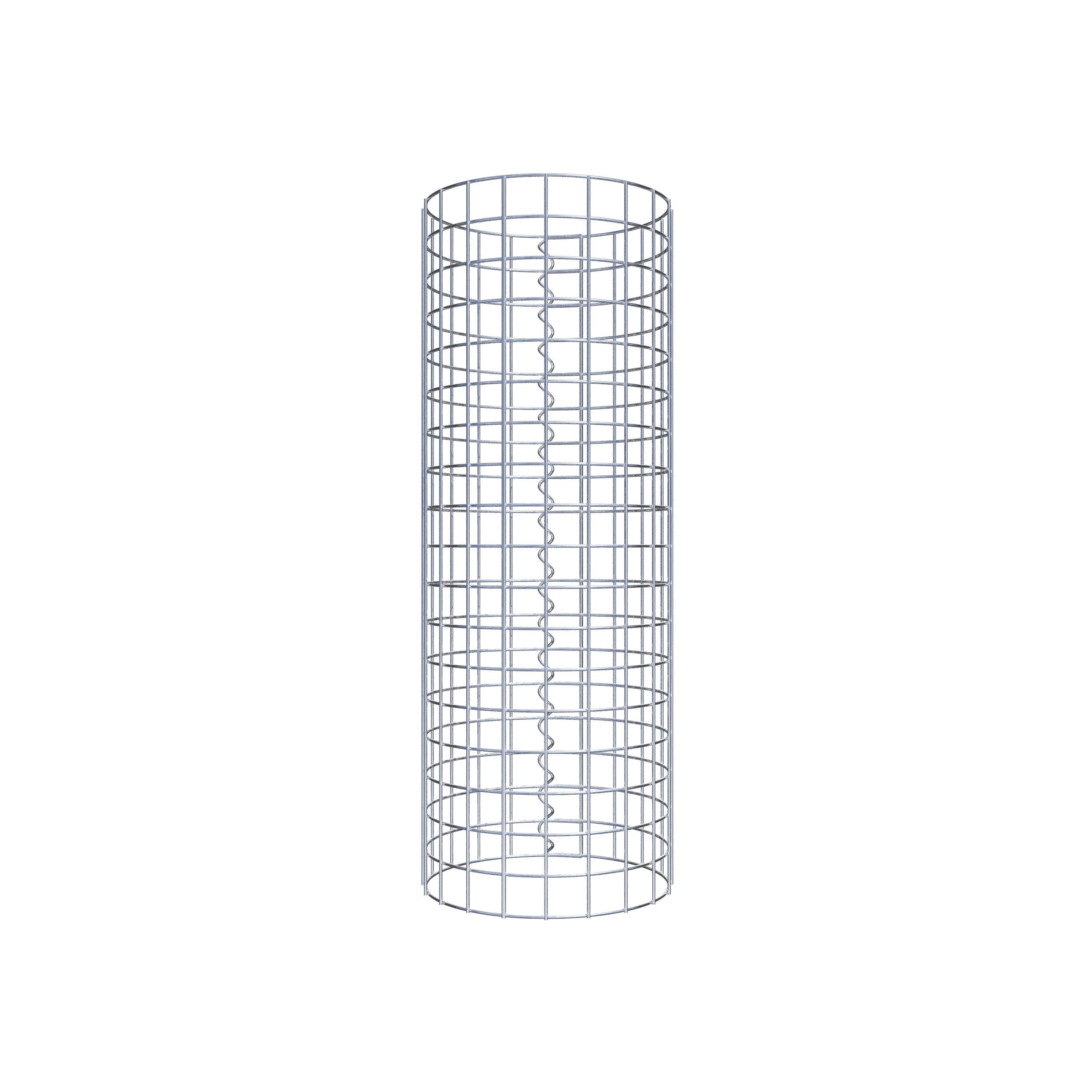 Gabionsøjle diameter 32 cm MW 5 x 5 cm rund