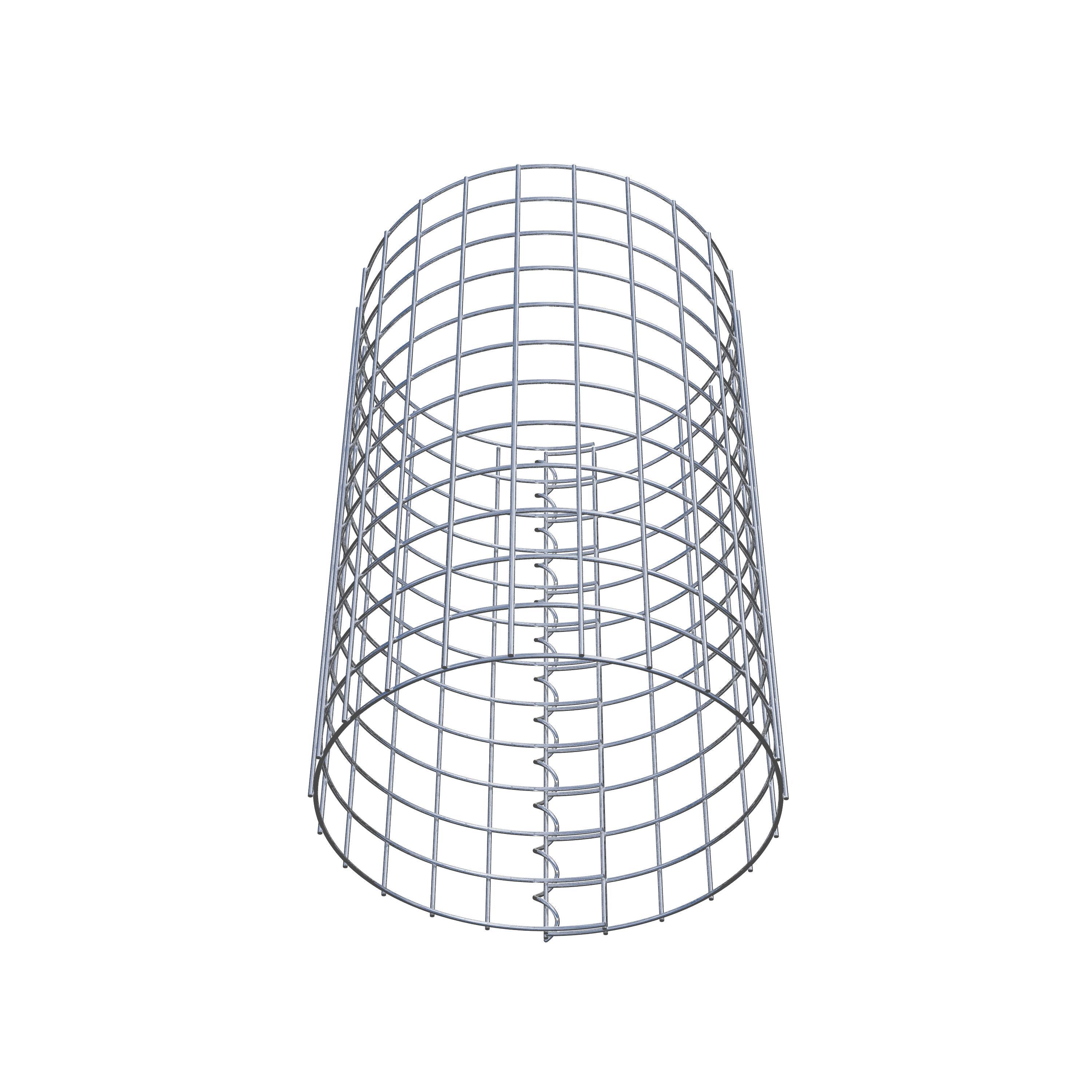 Gabionsøjle diameter 37 cm MW 5 x 5 cm rund