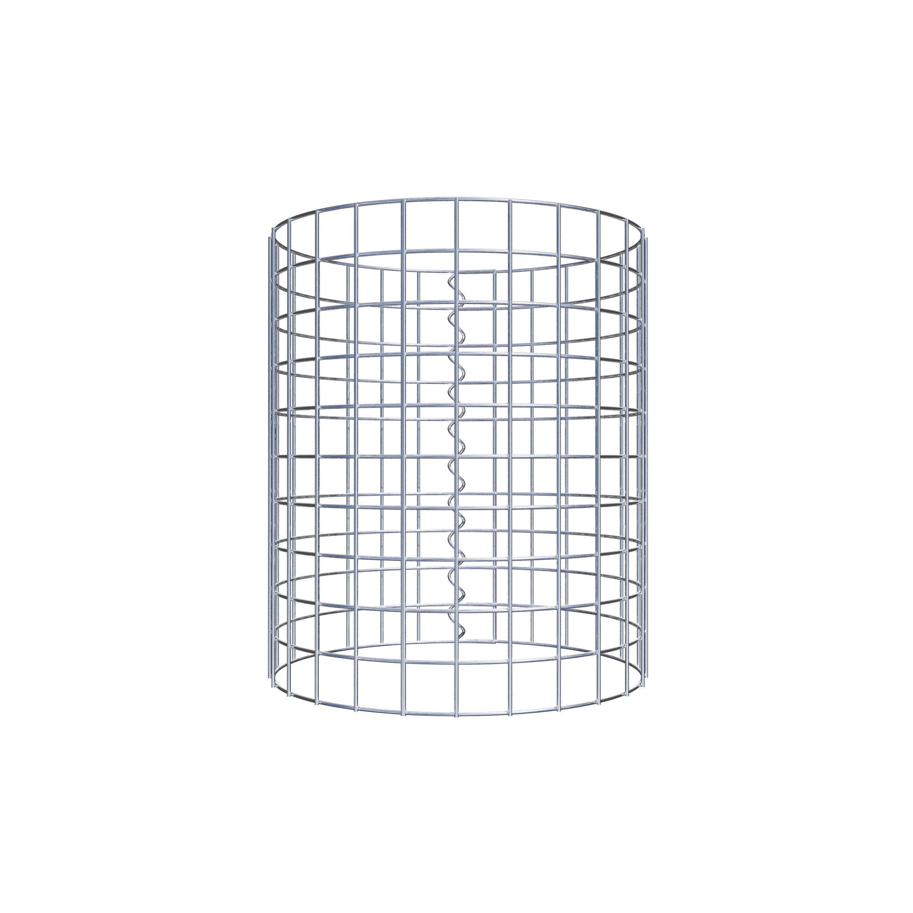 Gabionsøjle diameter 42 cm MW 5 x 5 cm rund