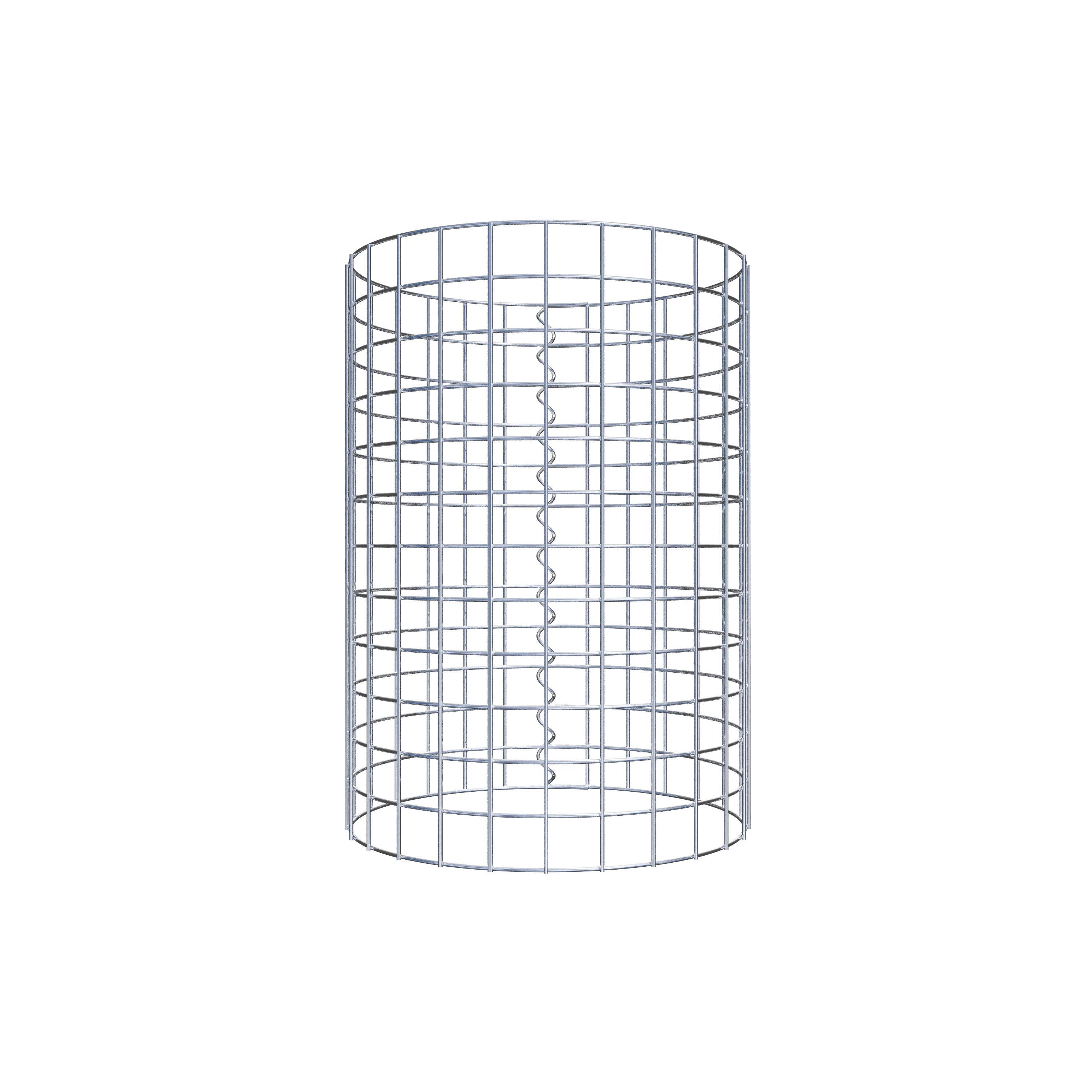 Gabionsøjle diameter 42 cm MW 5 x 5 cm rund