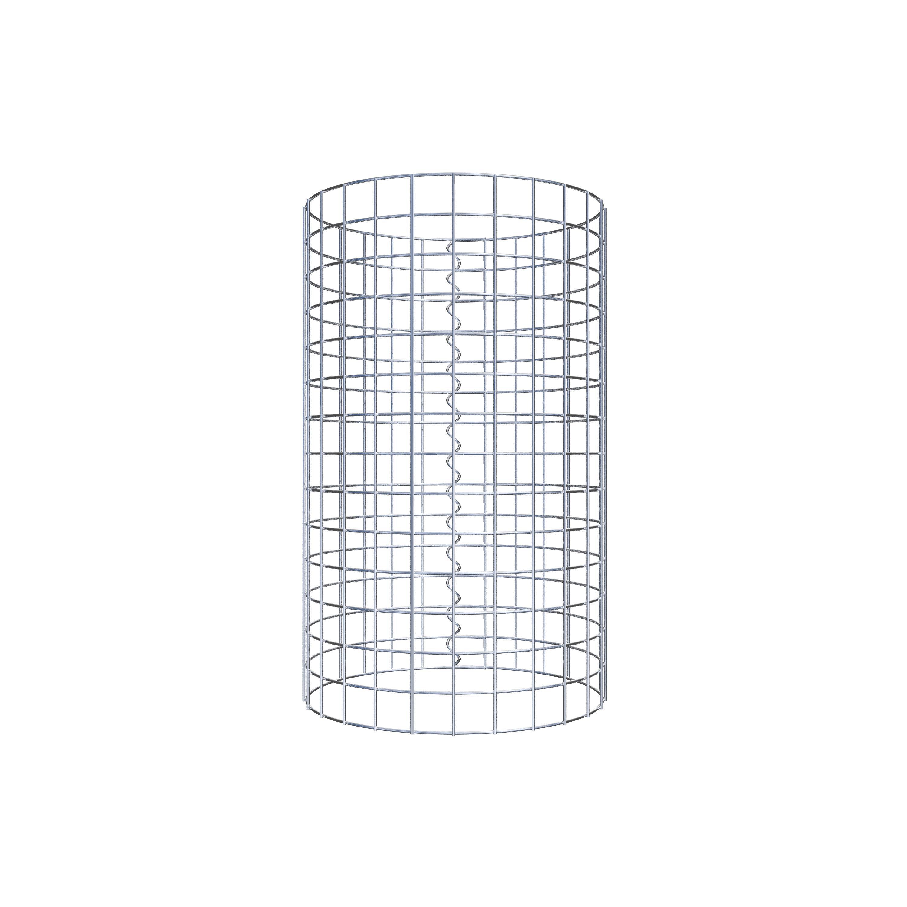 Gabionsøjle diameter 42 cm MW 5 x 5 cm rund