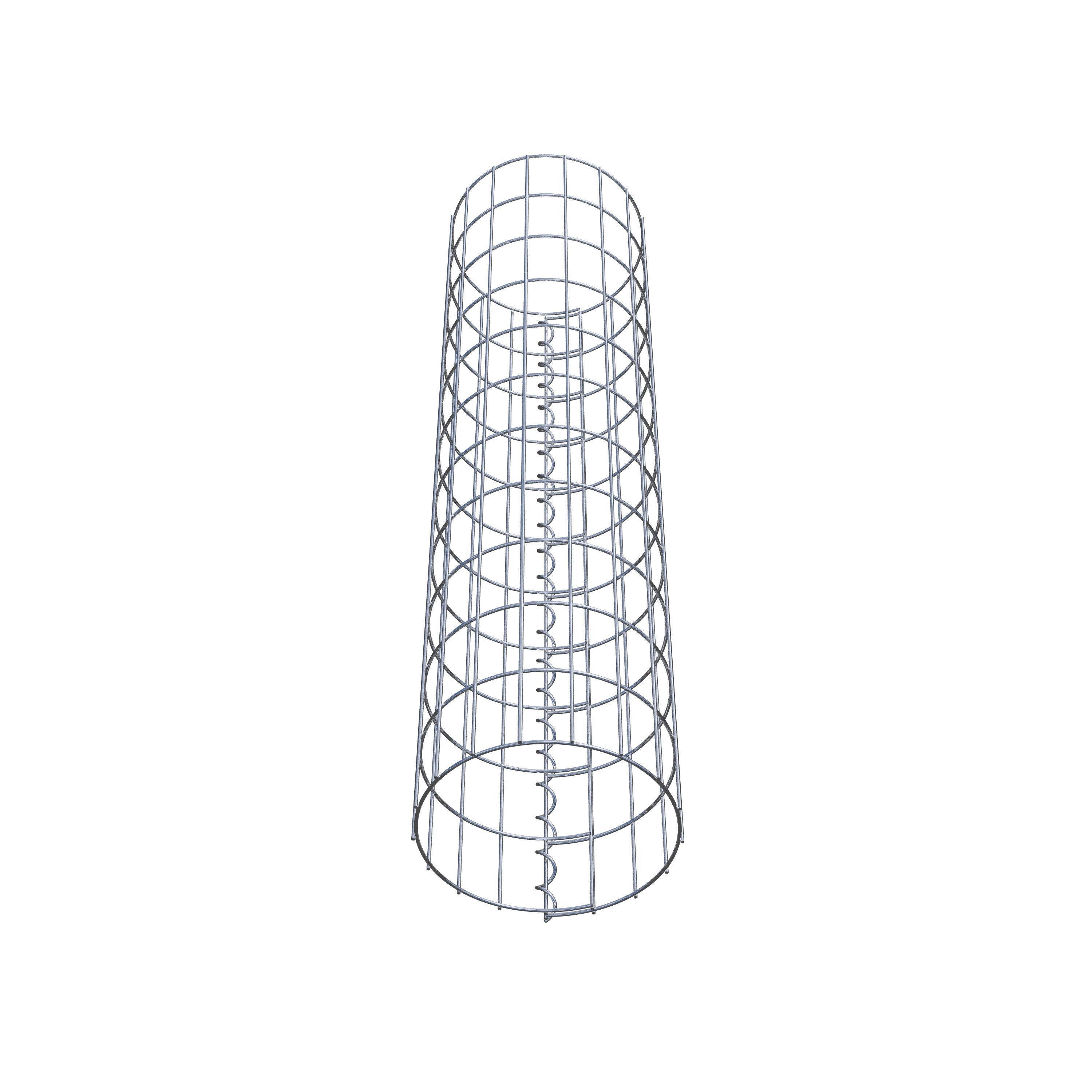 Gabionensäule Durchmesser 27 cm, MW 5 x 10 cm rund