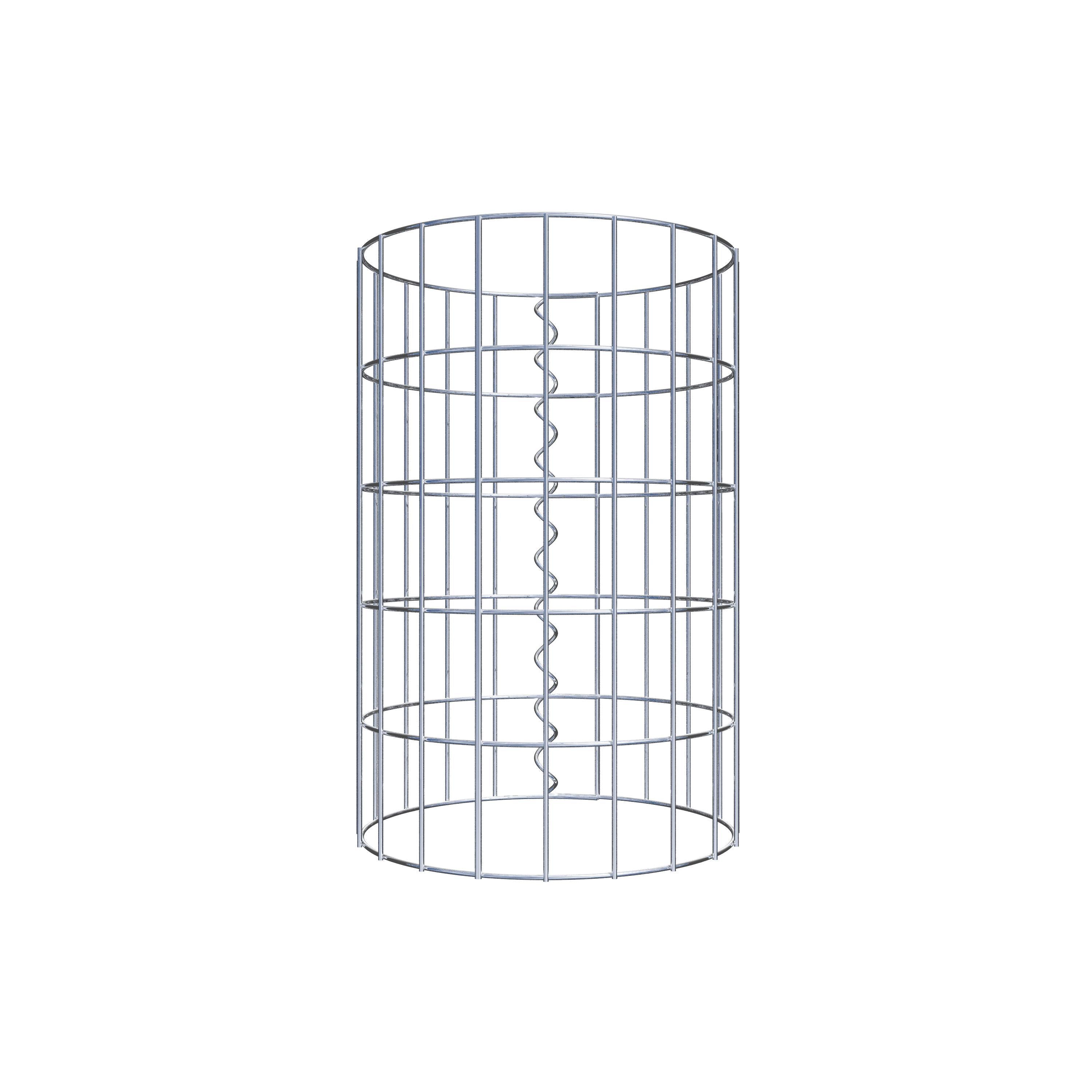 Gabion column diameter 32 cm, MW 5 x 10 cm round