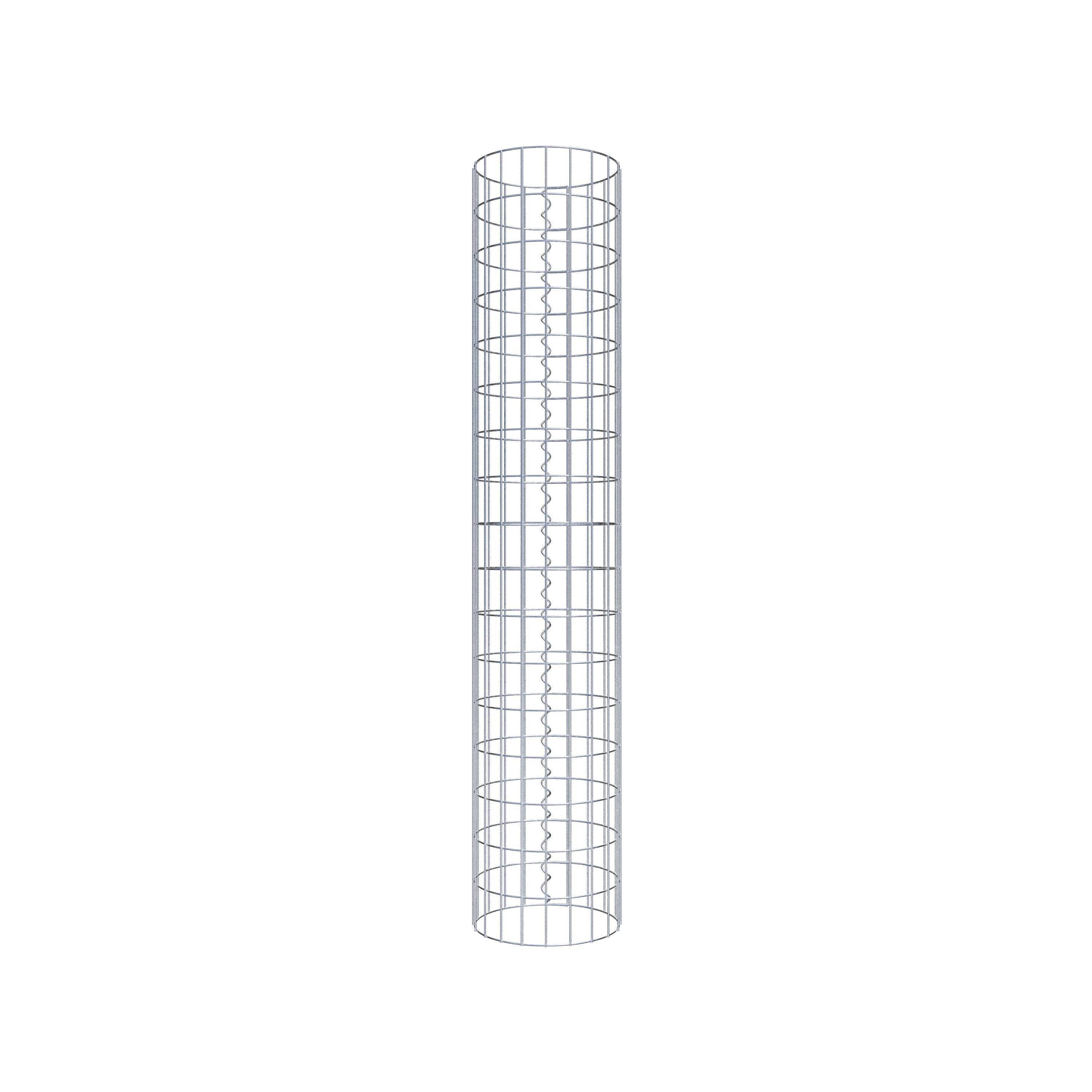 Gabion column diameter 32 cm, MW 5 x 10 cm round