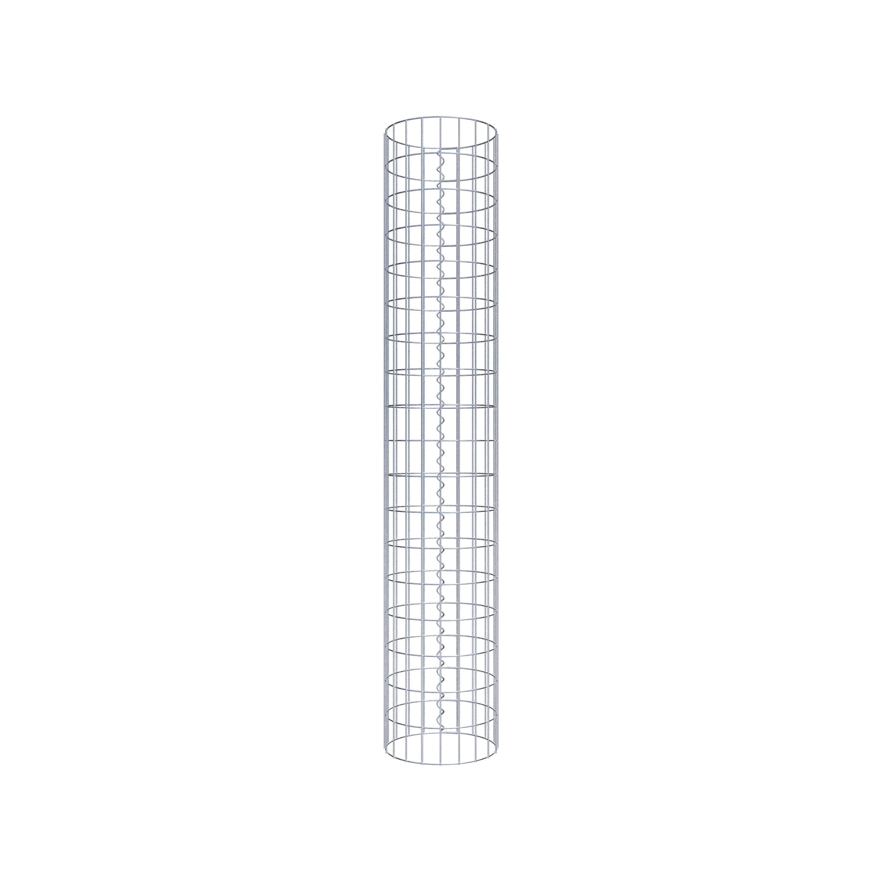 Gabion column diameter 32 cm, MW 5 x 10 cm round