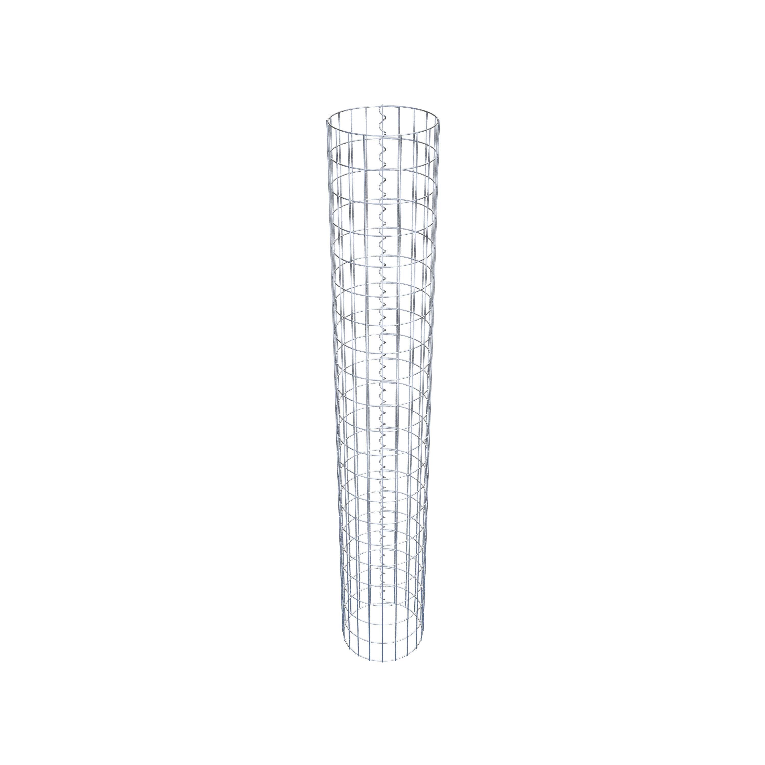 Gabion column diameter 32 cm, MW 5 x 10 cm round