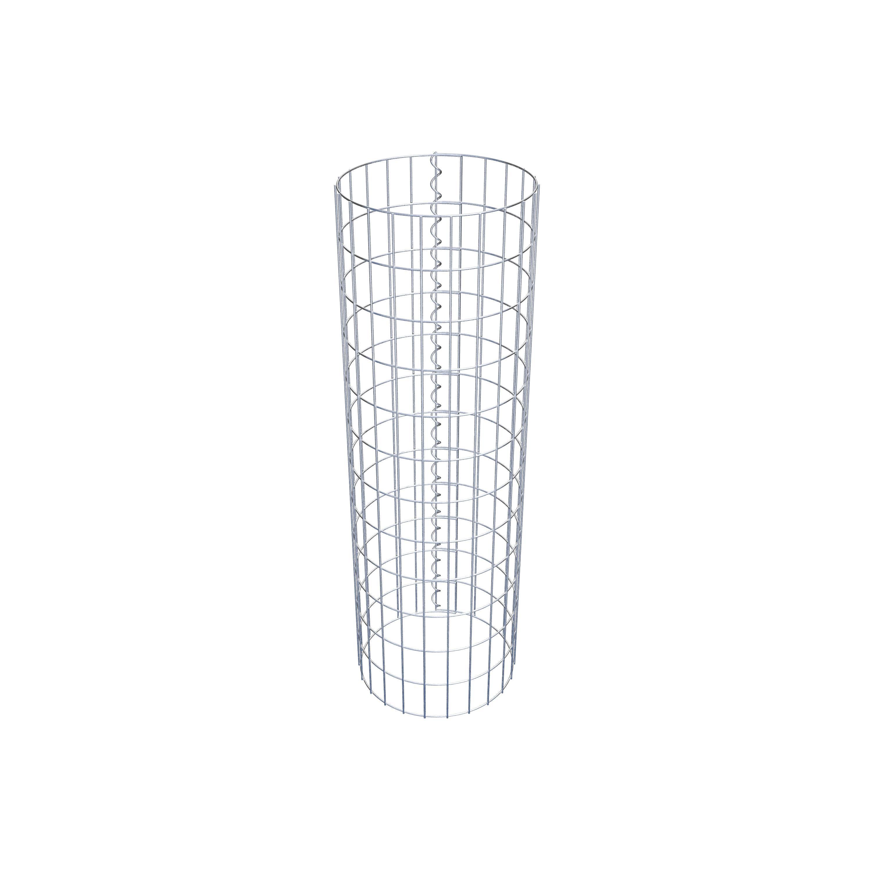 Gabionensäule Durchmesser 37 cm, MW 5 x 10 cm rund