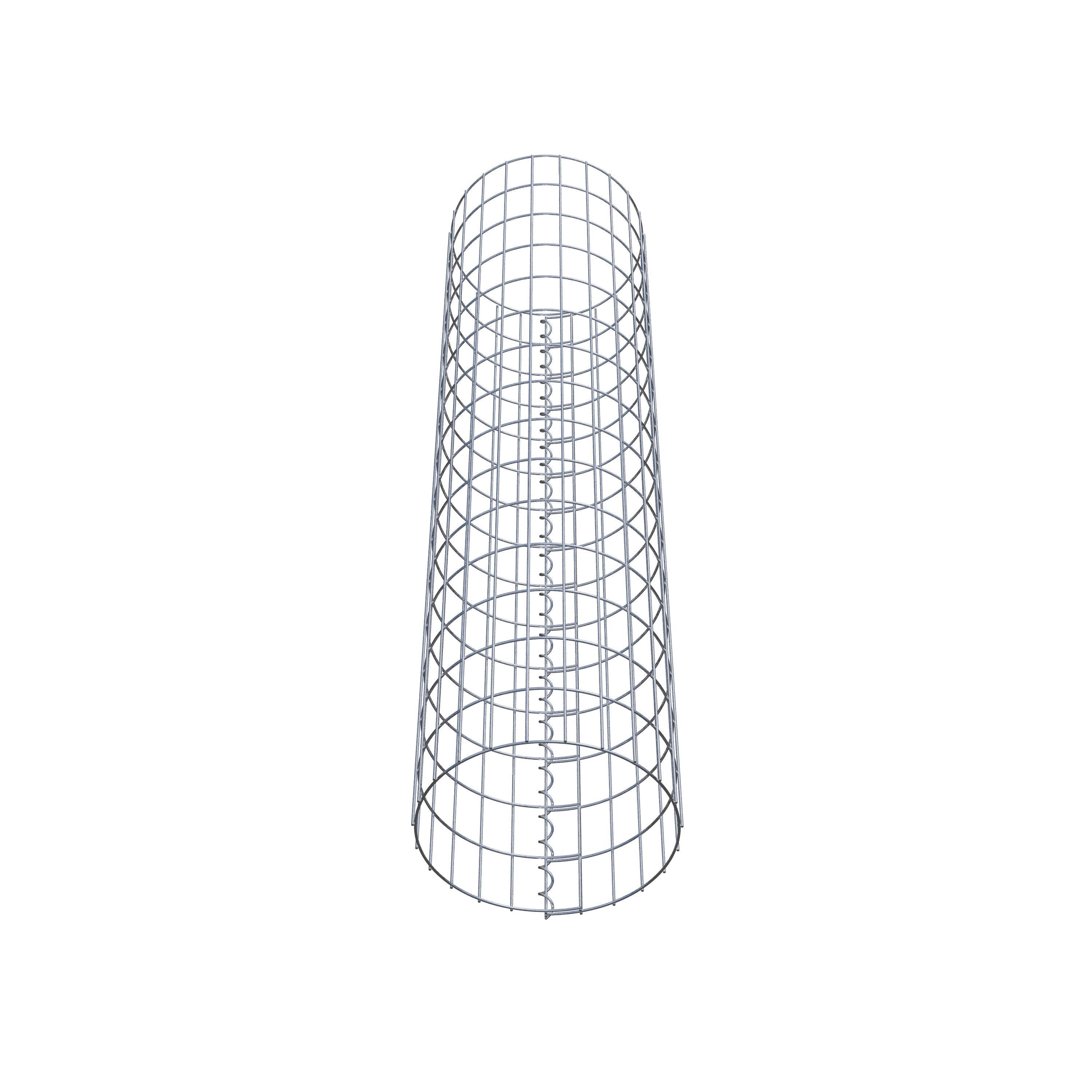 Gabionensäule Durchmesser 37 cm, MW 5 x 10 cm rund