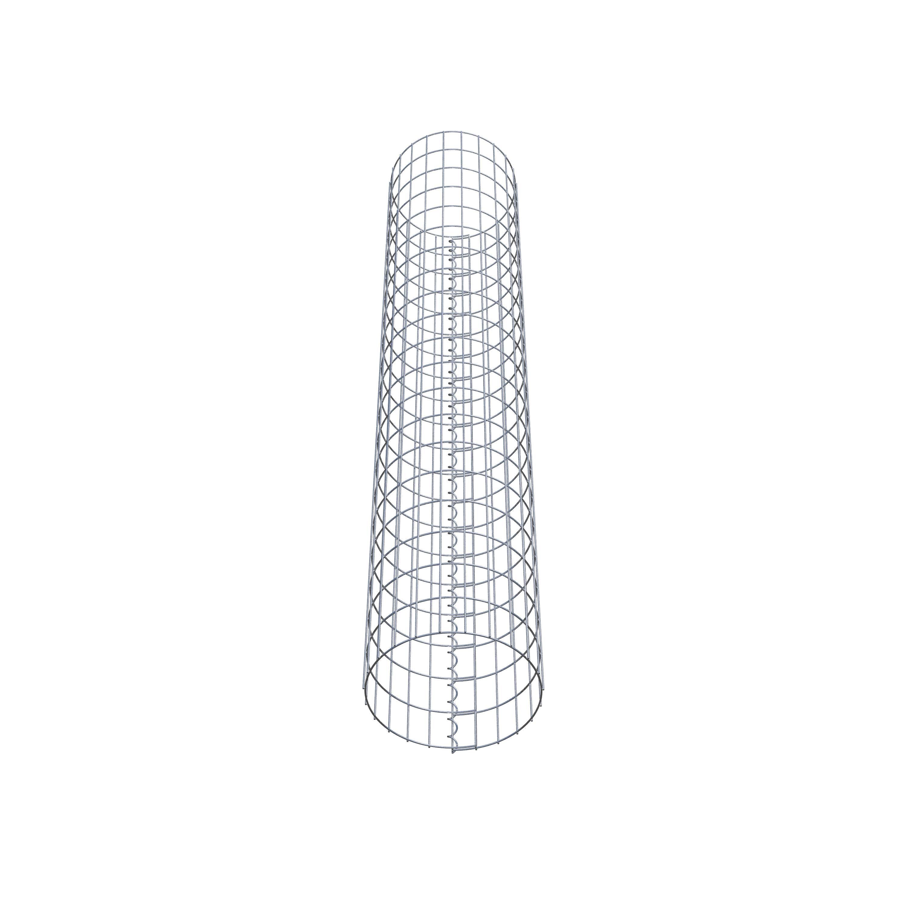 Gabionsøjle diameter 37 cm, MW 5 x 10 cm rund