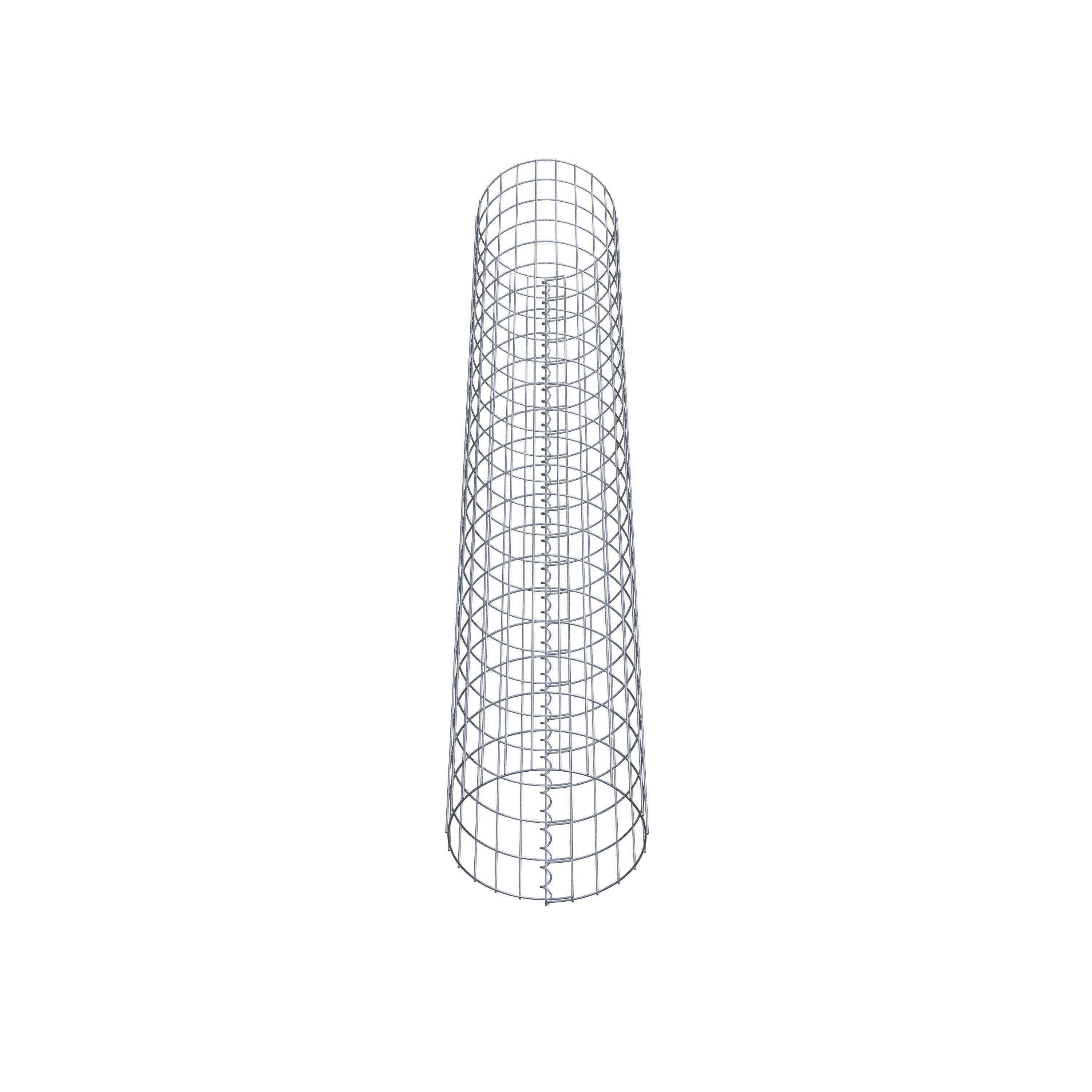 Gabionensäule Durchmesser 37 cm, MW 5 x 10 cm rund