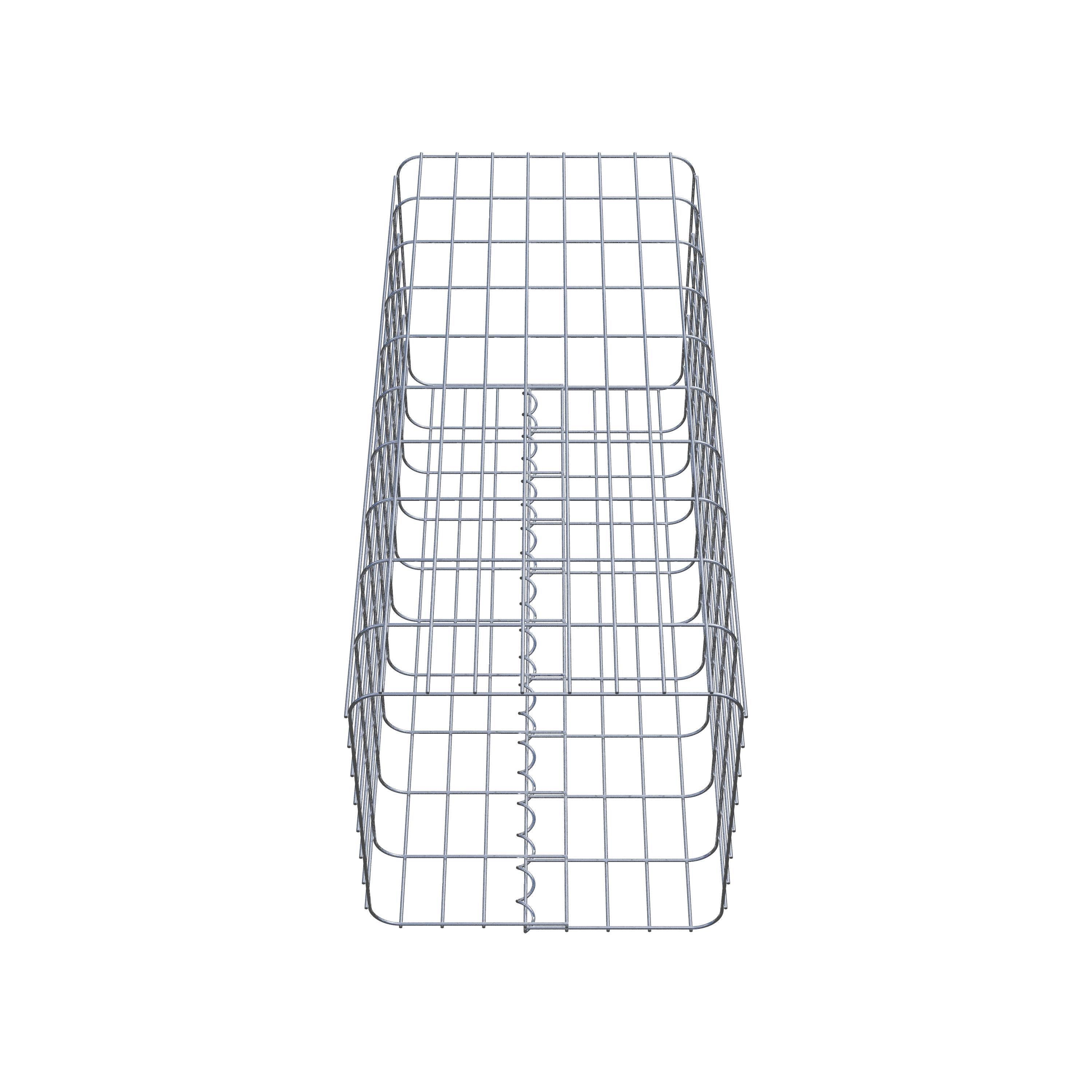 Gabion column 42 x 42 cm, MW 5 x 10 cm square