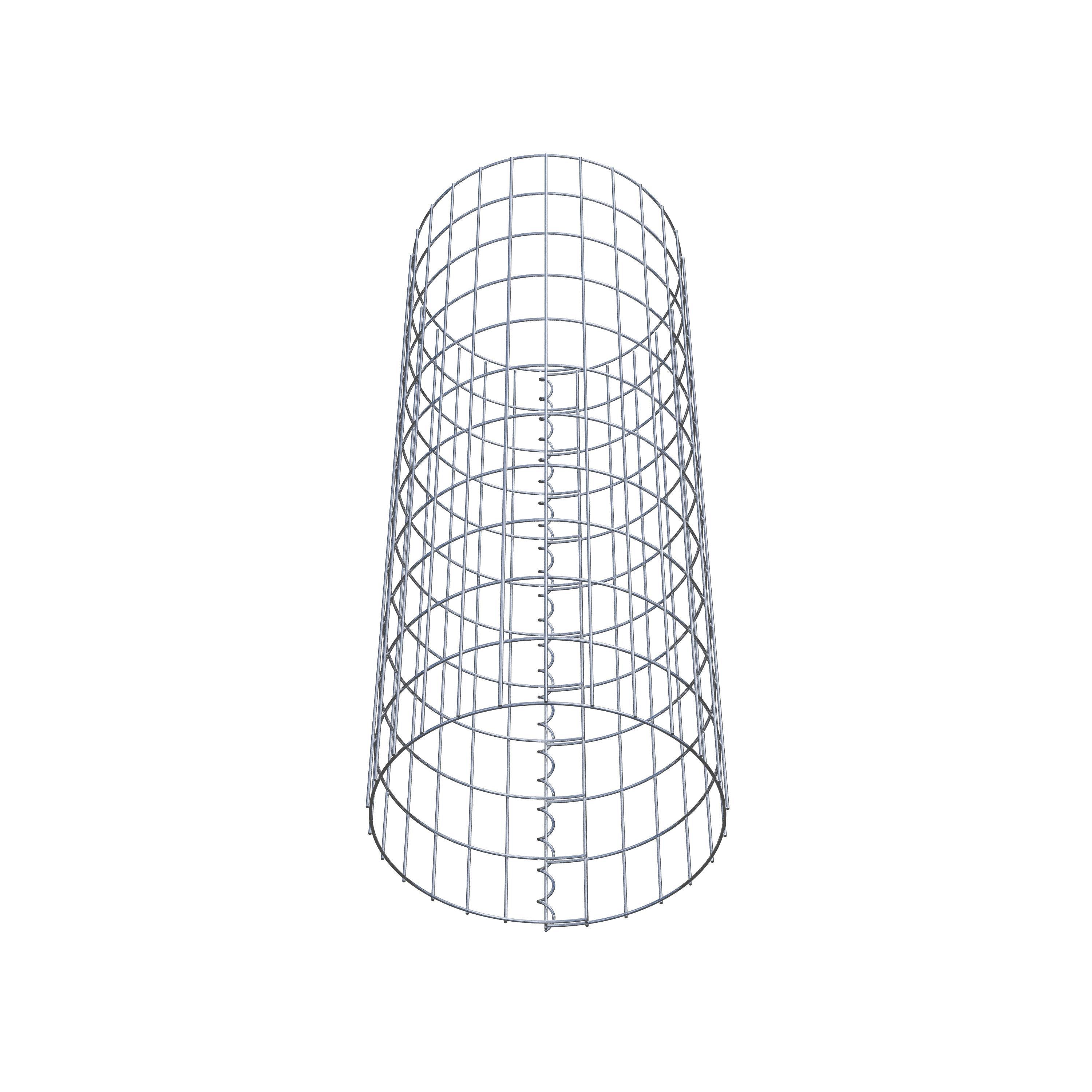 Gabionsøjle diameter 42 cm, MW 5 x 10 cm rund