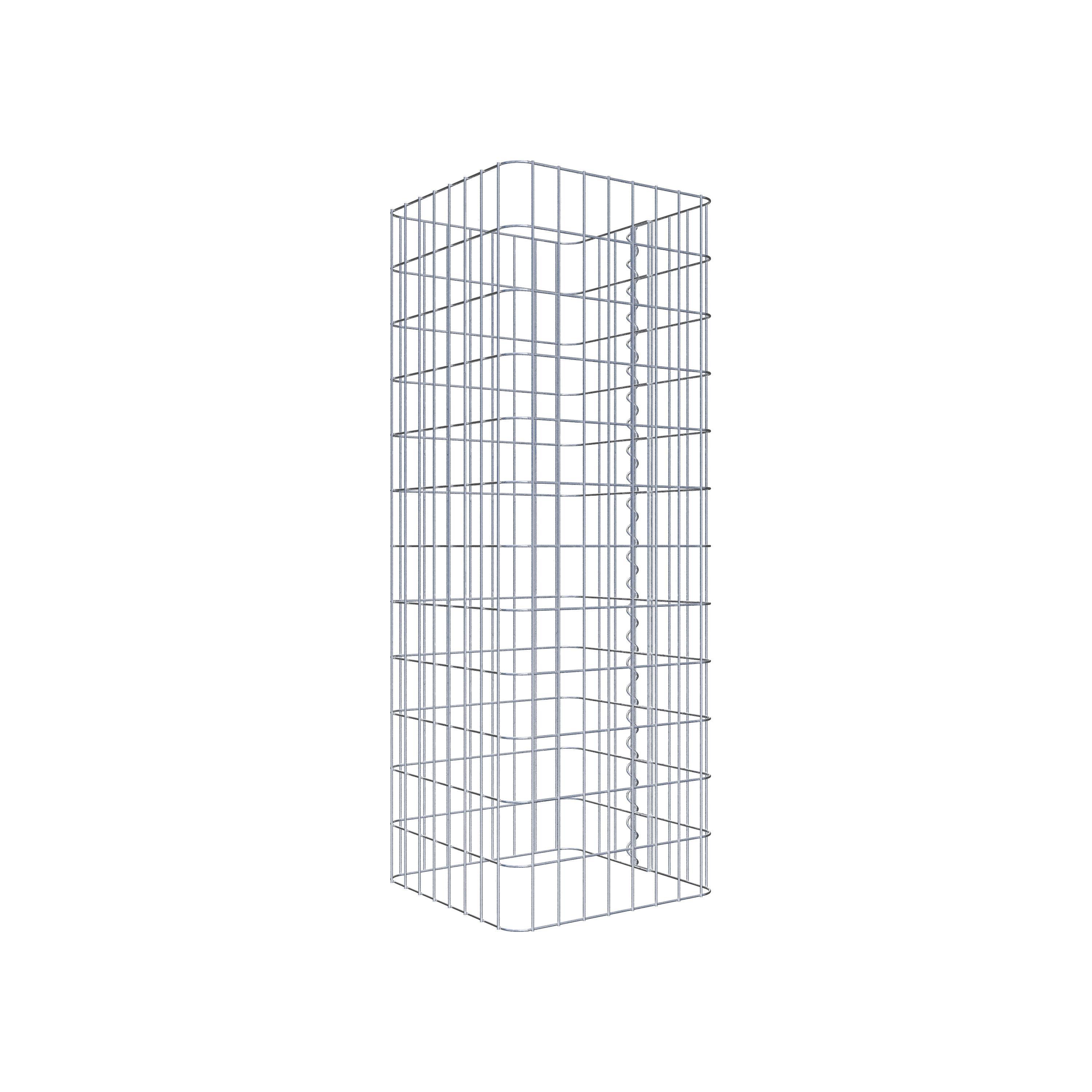 Gabion column 42 x 42 cm, MW 5 x 10 cm square