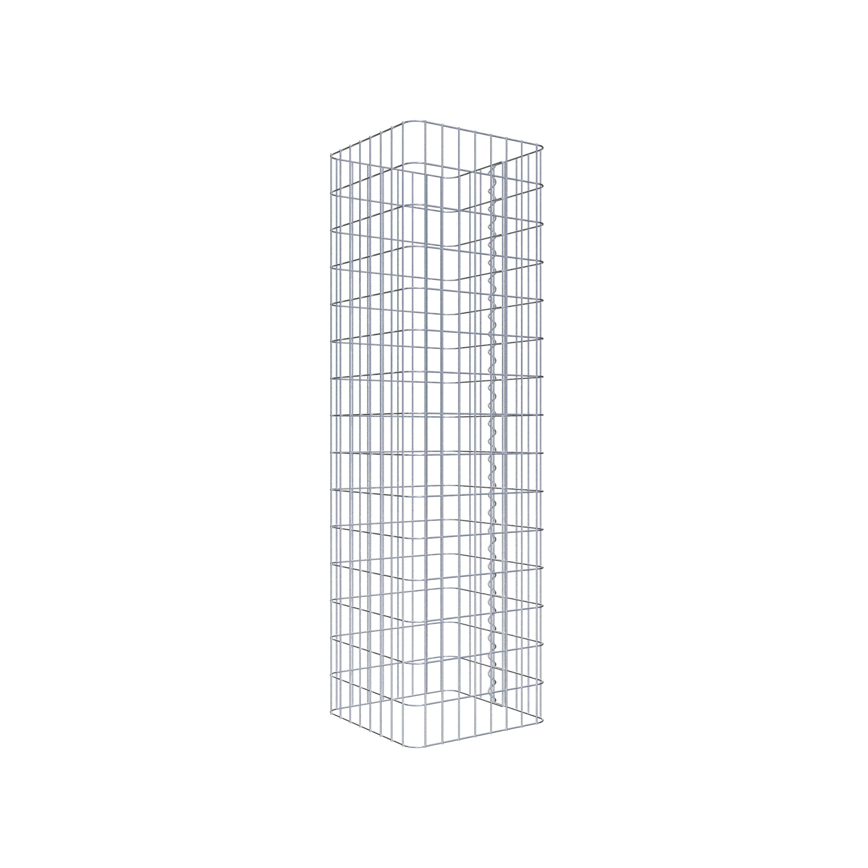 Gabion column 42 x 42 cm, MW 5 x 10 cm square