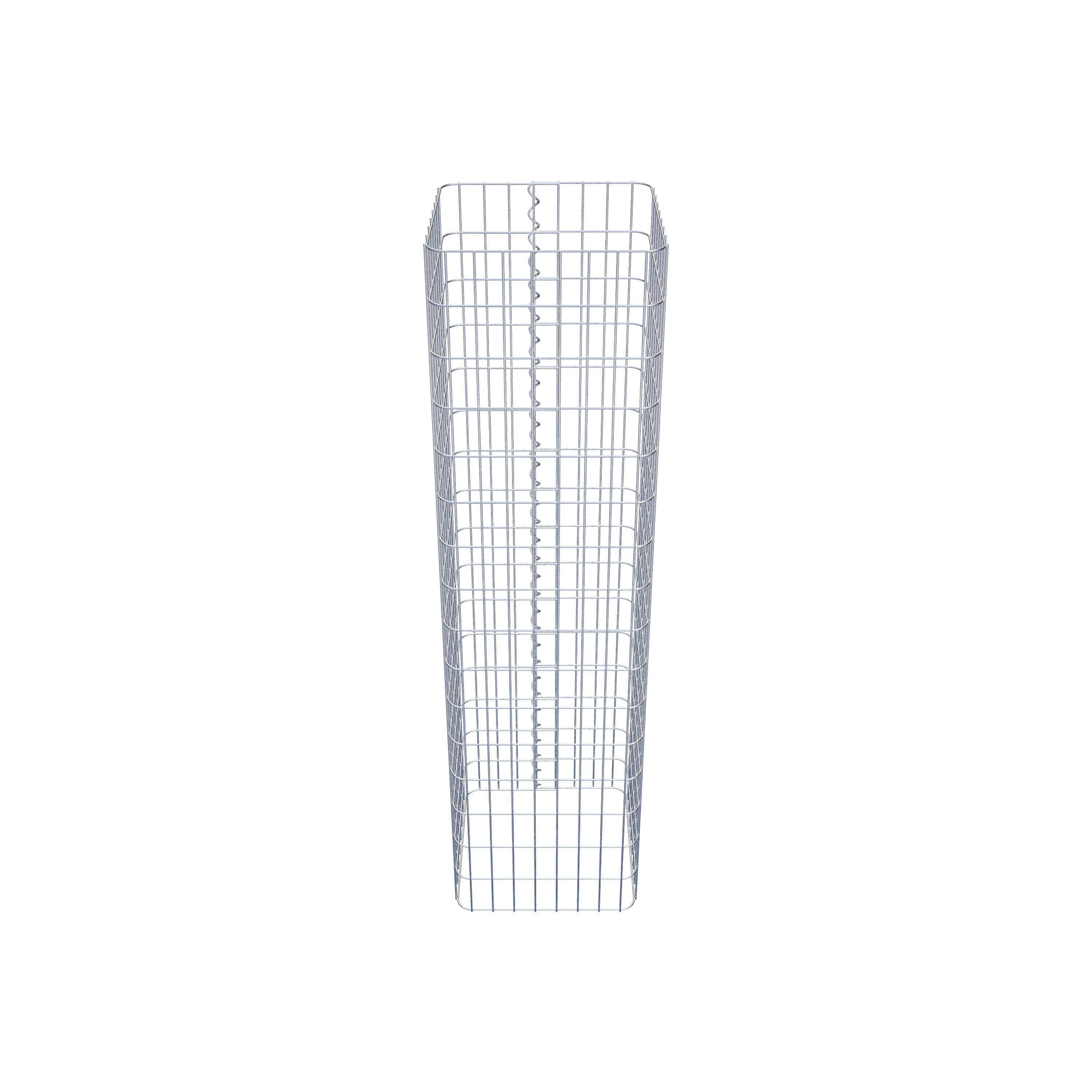 Gabion column 42 x 42 cm, MW 5 x 10 cm square