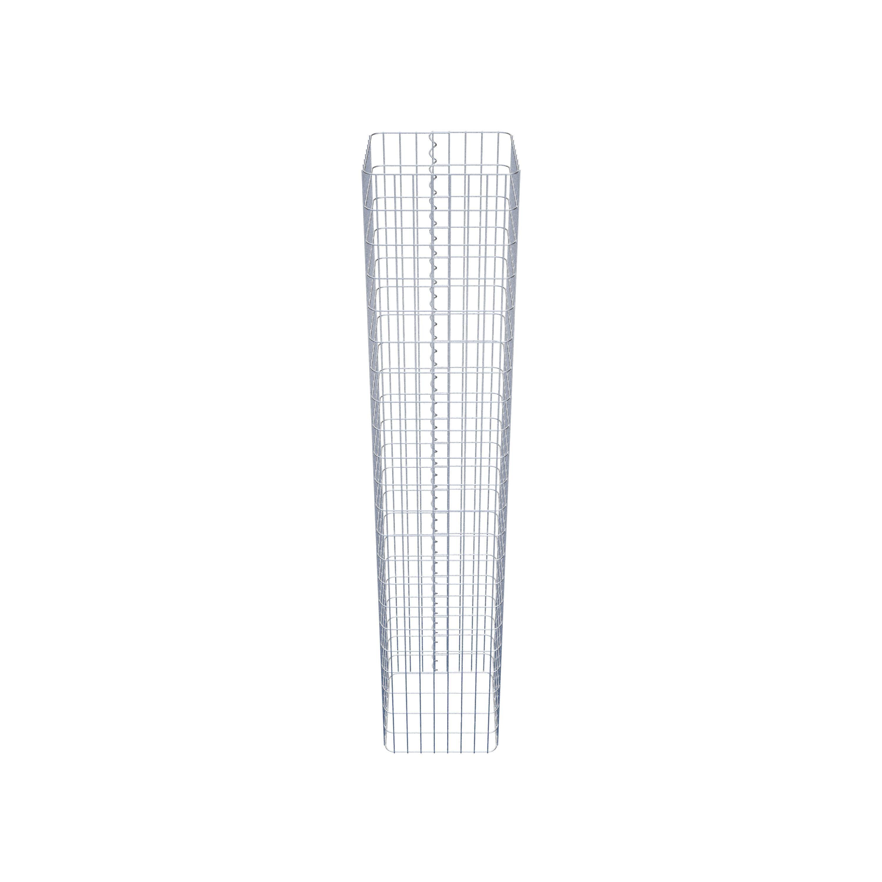 Gabion column 42 x 42 cm, MW 5 x 10 cm square