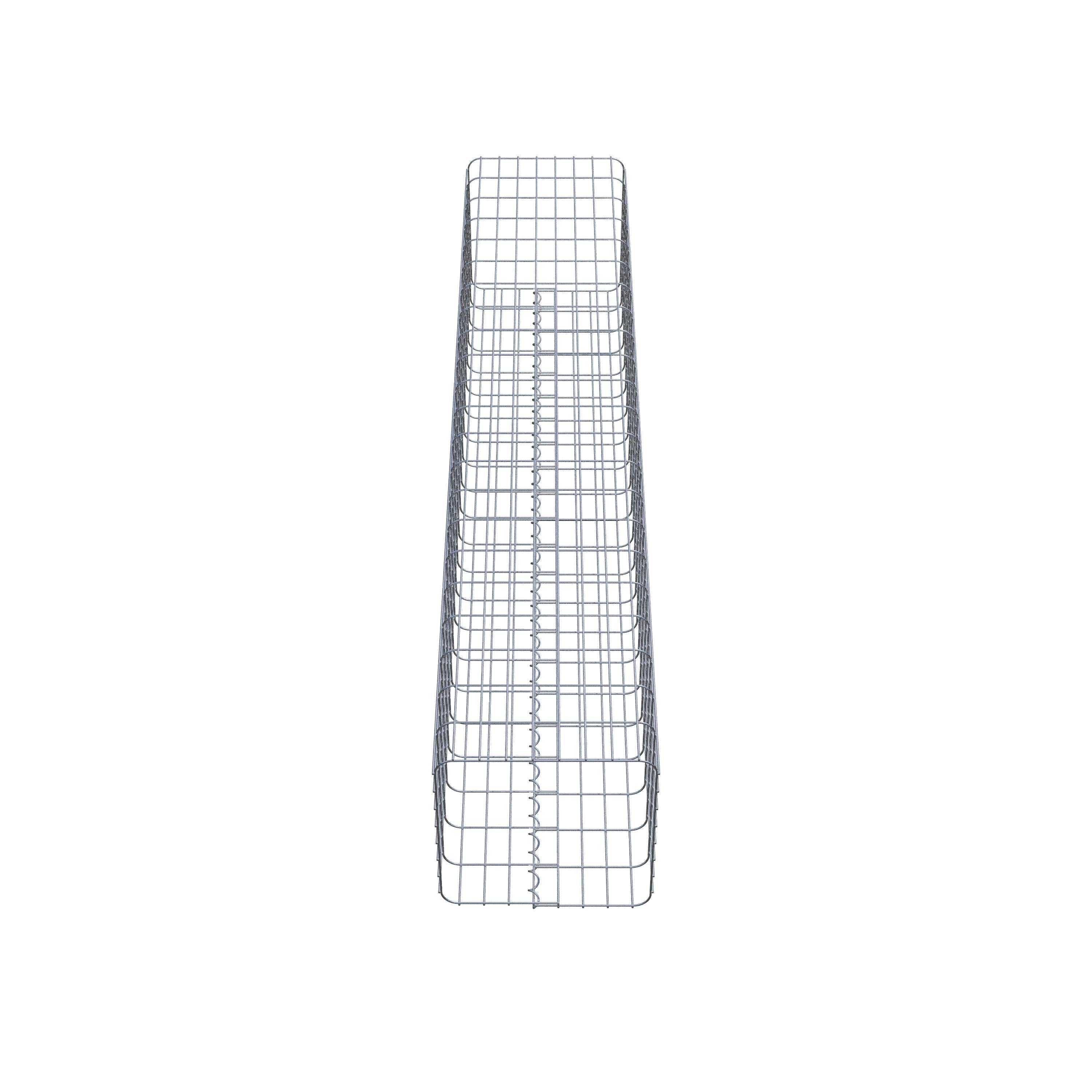 Gabion column 42 x 42 cm, MW 5 x 10 cm square