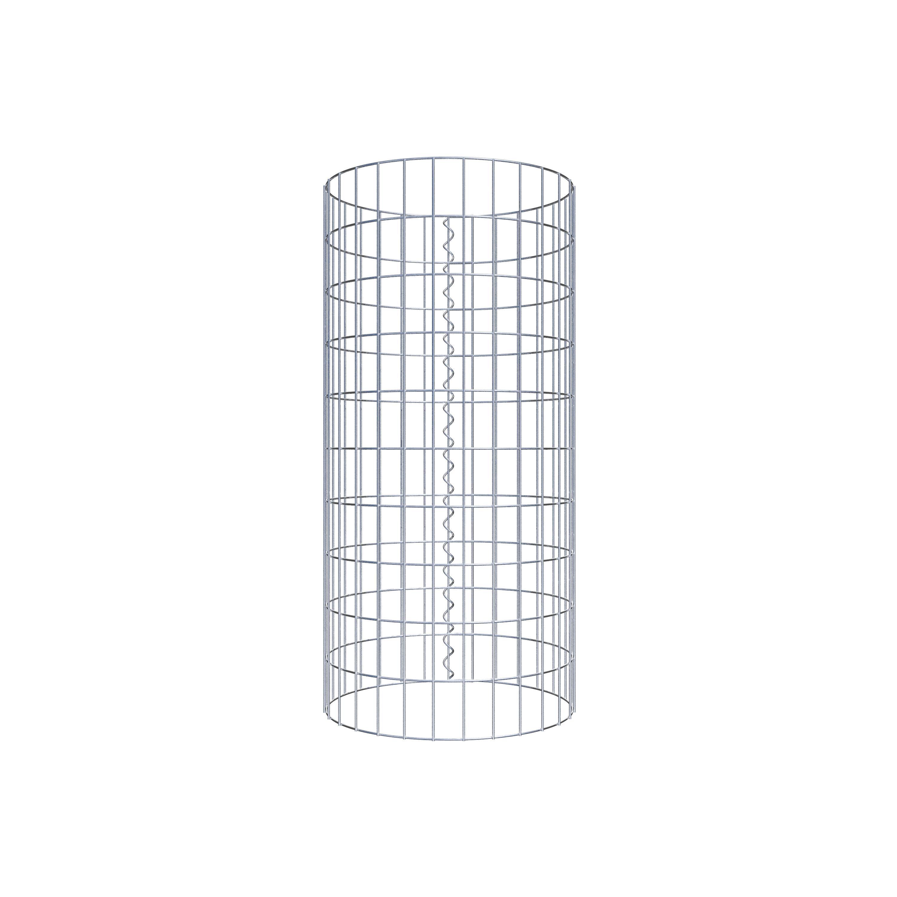 Gabionsøjle diameter 47 cm, MW 5 x 10 cm rund