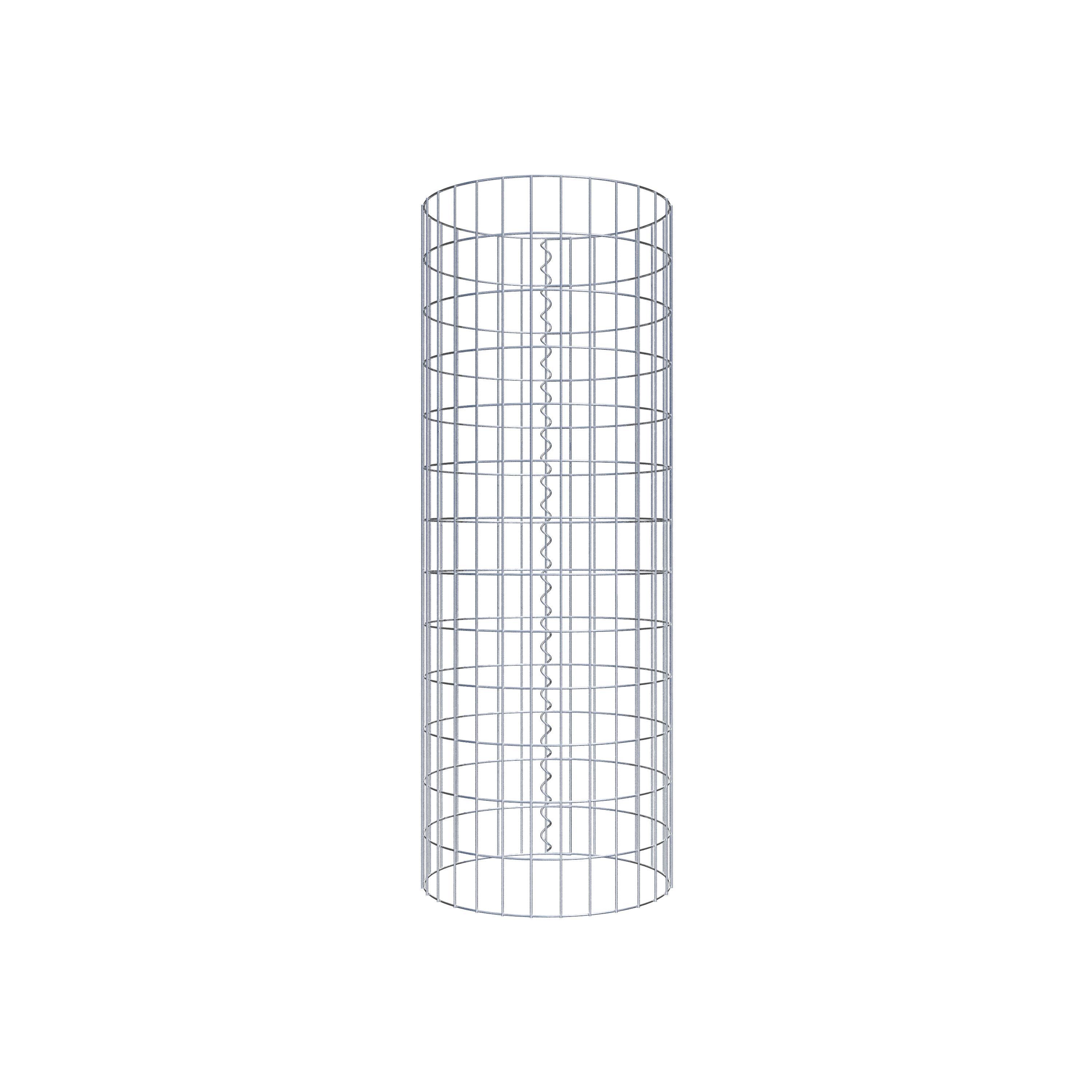 Gabionsøjle diameter 47 cm, MW 5 x 10 cm rund