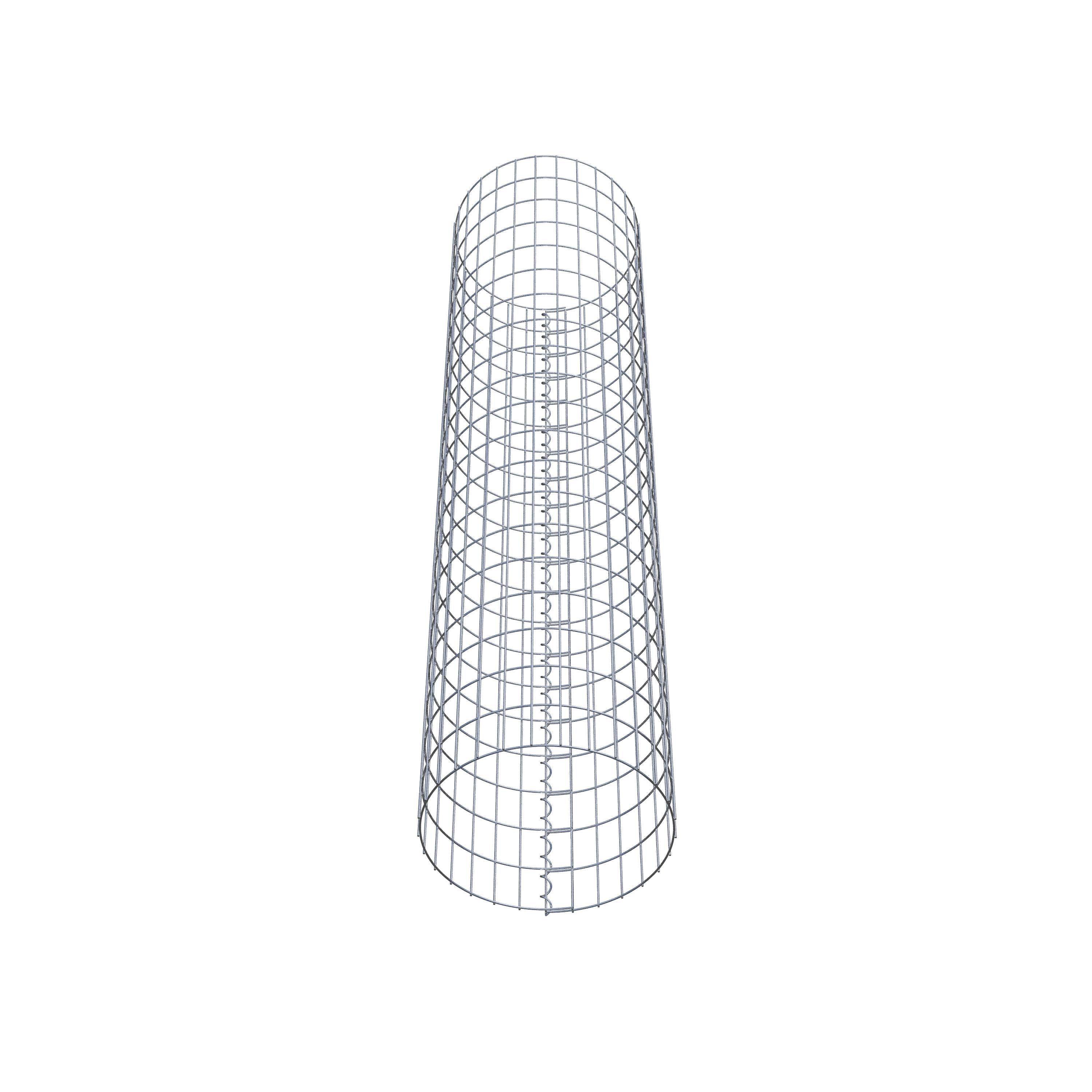 Gabionsøjle diameter 47 cm, MW 5 x 10 cm rund