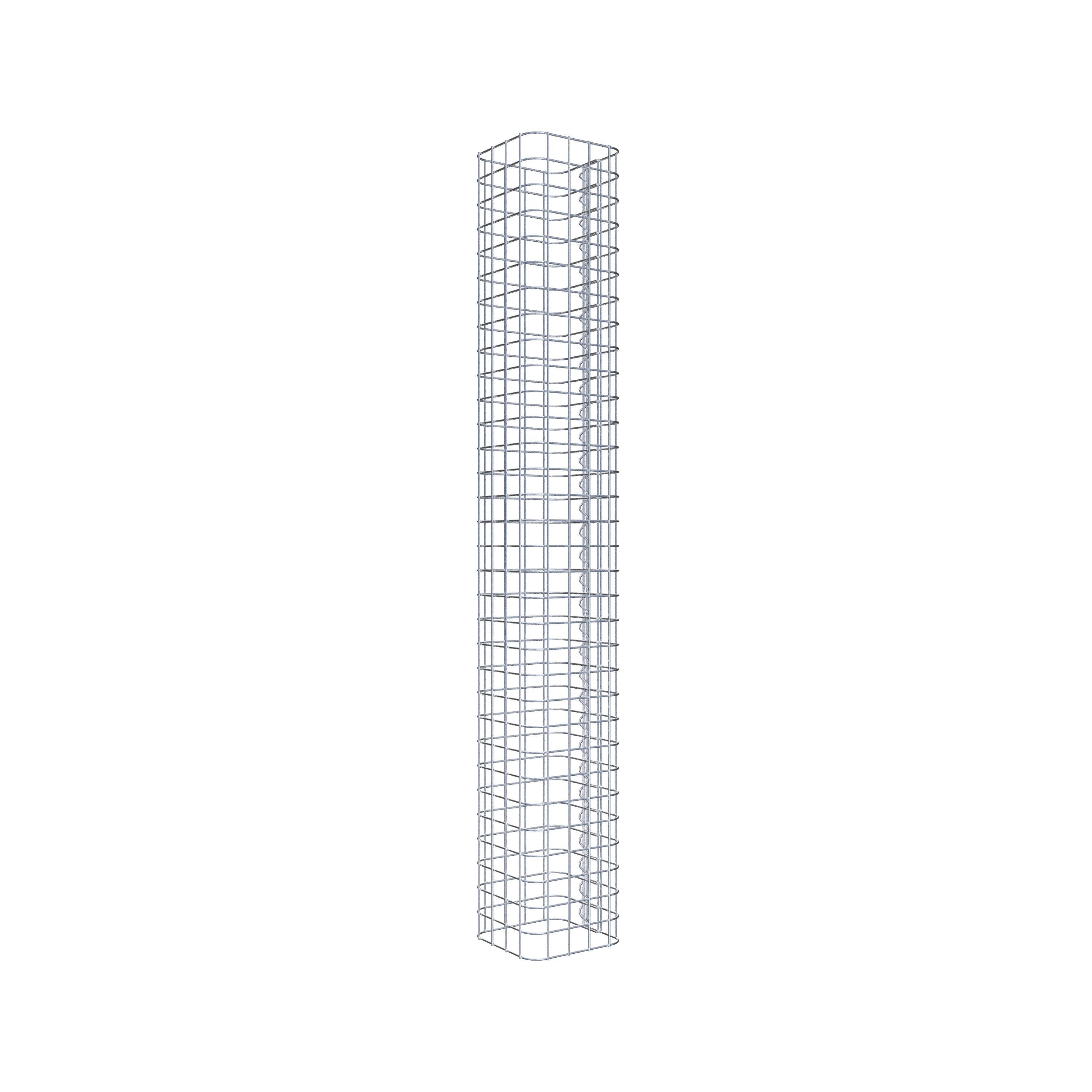 Gabion column 22 x 22 cm MW 5 x 5 cm square