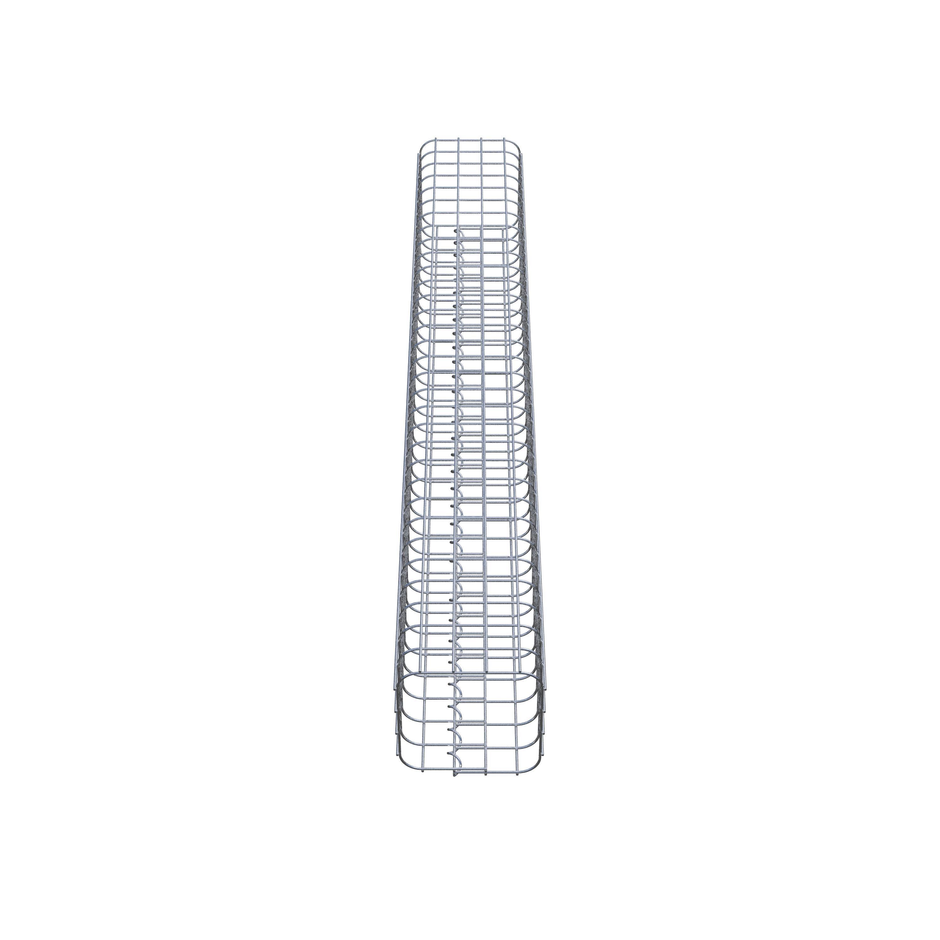 Gabion column 22 x 22 cm MW 5 x 5 cm square