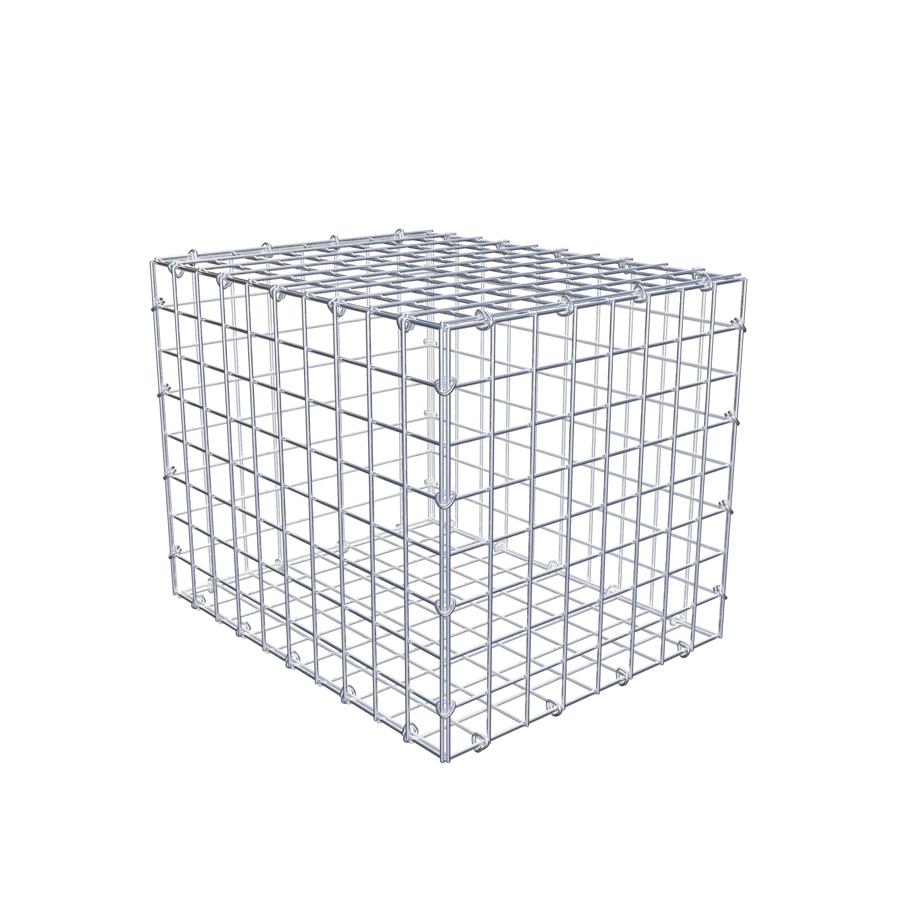 Gabion 50 cm x 40 cm x 40 cm (L x H x D), maskestørrelse 5 cm x 5 cm, C-ring