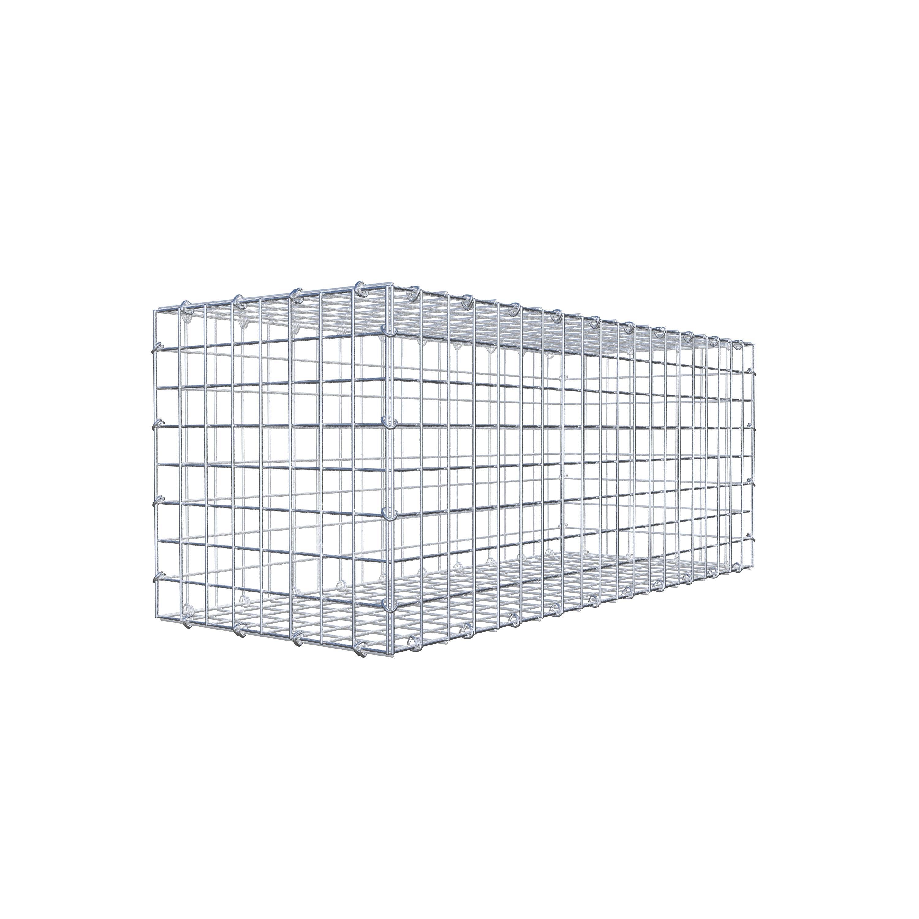 Gabion 100 cm x 40 cm x 40 cm (L x H x D), maskestørrelse 5 cm x 5 cm, C-ring