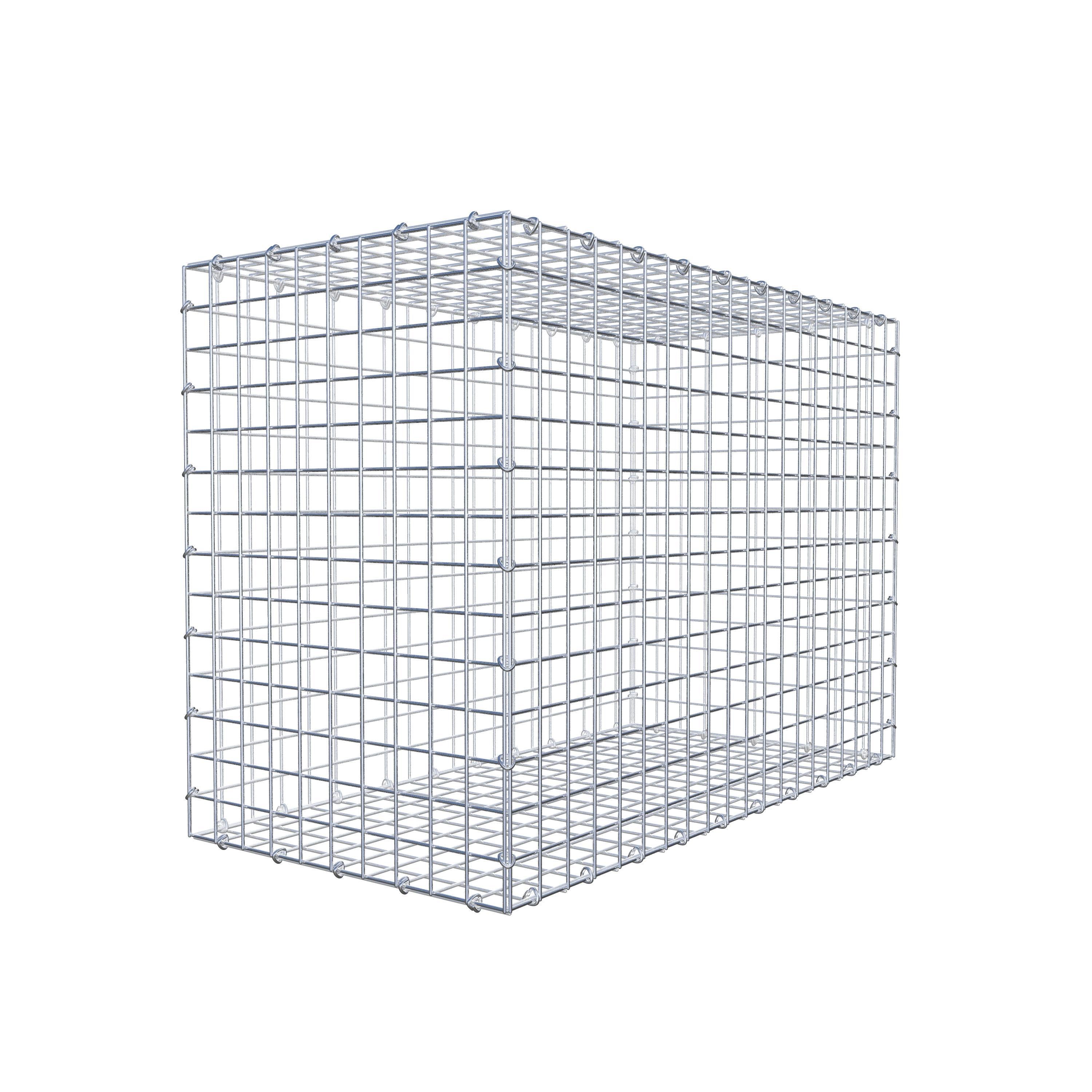 Gabion 100 cm x 70 cm x 50 cm (L x H x D), maskestørrelse 5 cm x 5 cm, C-ring