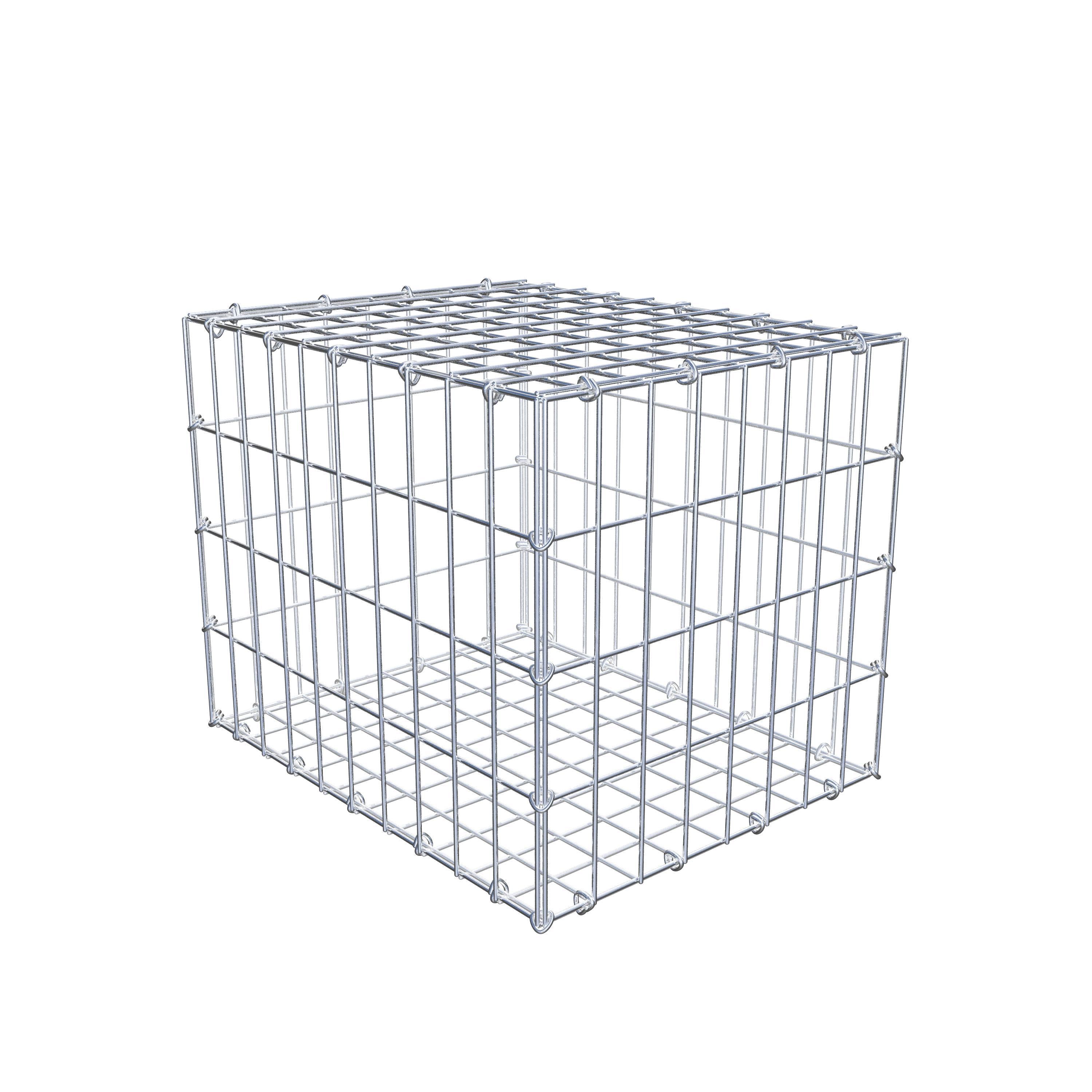 Gabion 50 cm x 40 cm x 40 cm (L x H x D), mesh size 5 cm x 10 cm, C-ring