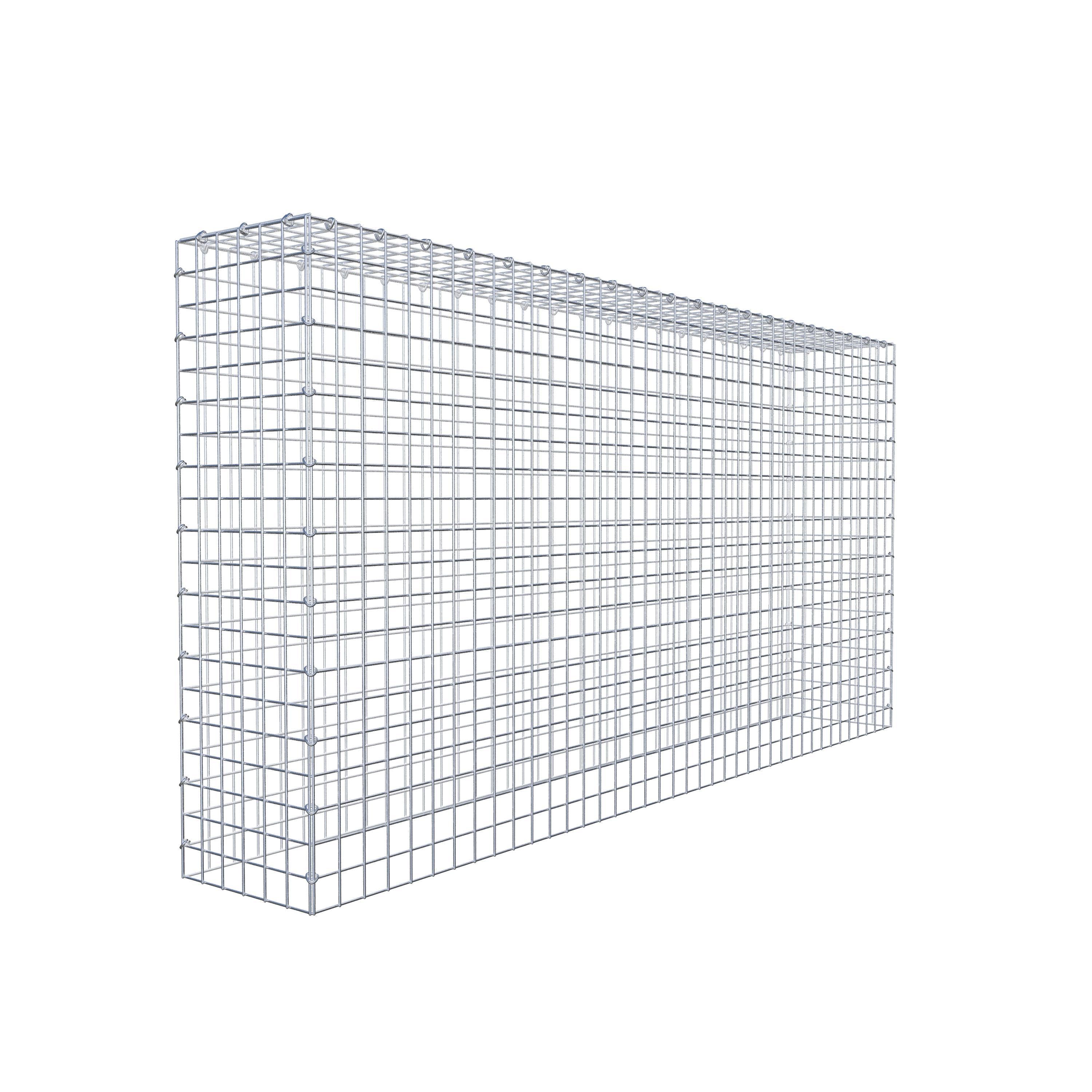 Mounted gabion type 3 200 cm x 100 cm x 30 cm (L x H x D), mesh size 5 cm x 5 cm, C-ring