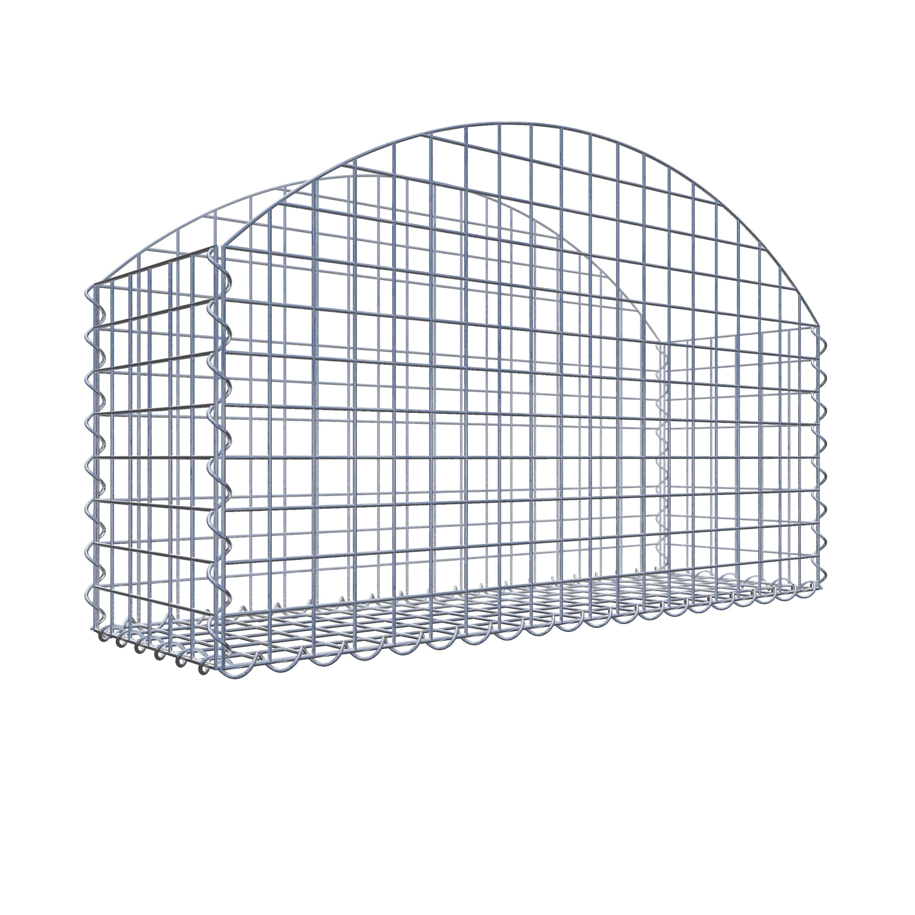 Gabione mitOberbogen 05x05 100x060x030