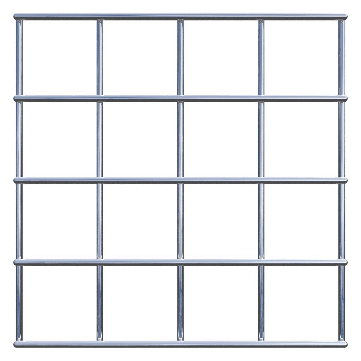 Decorative grid / trellis mesh size 5 x 5 cm