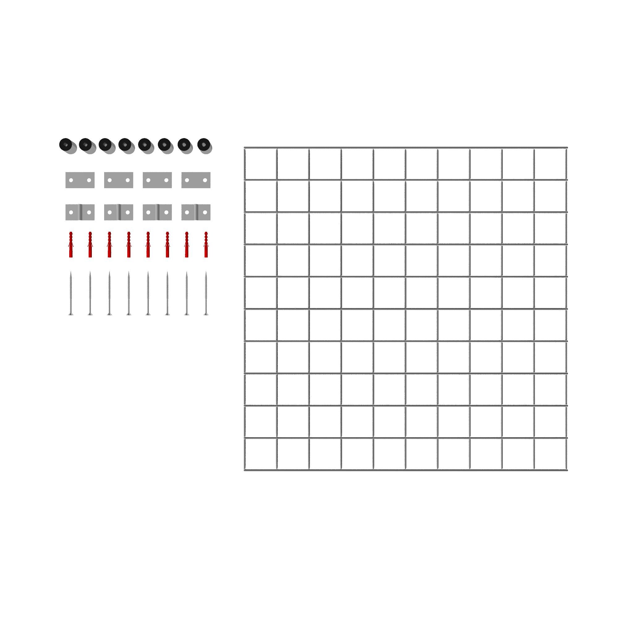 Decorative grid / trellis mesh size 5 x 5 cm