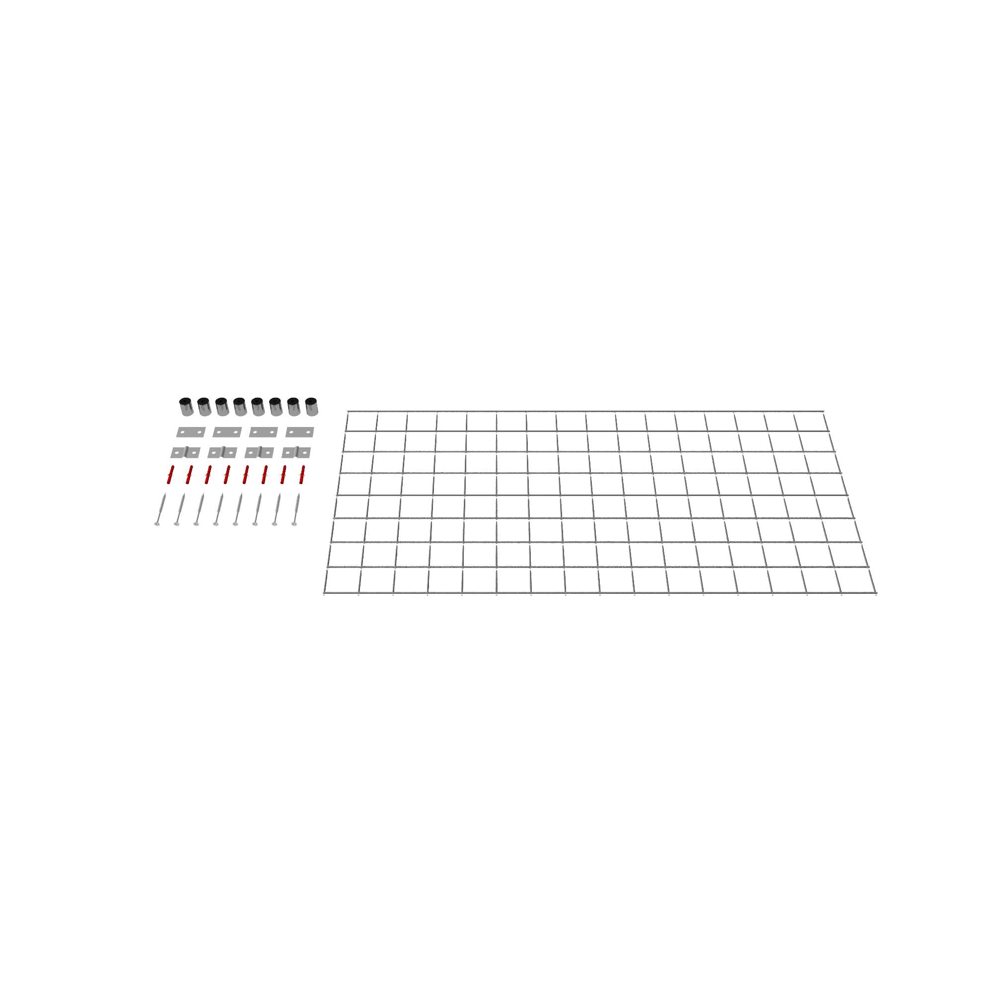 Decorative grid / trellis mesh size 5 x 5 cm