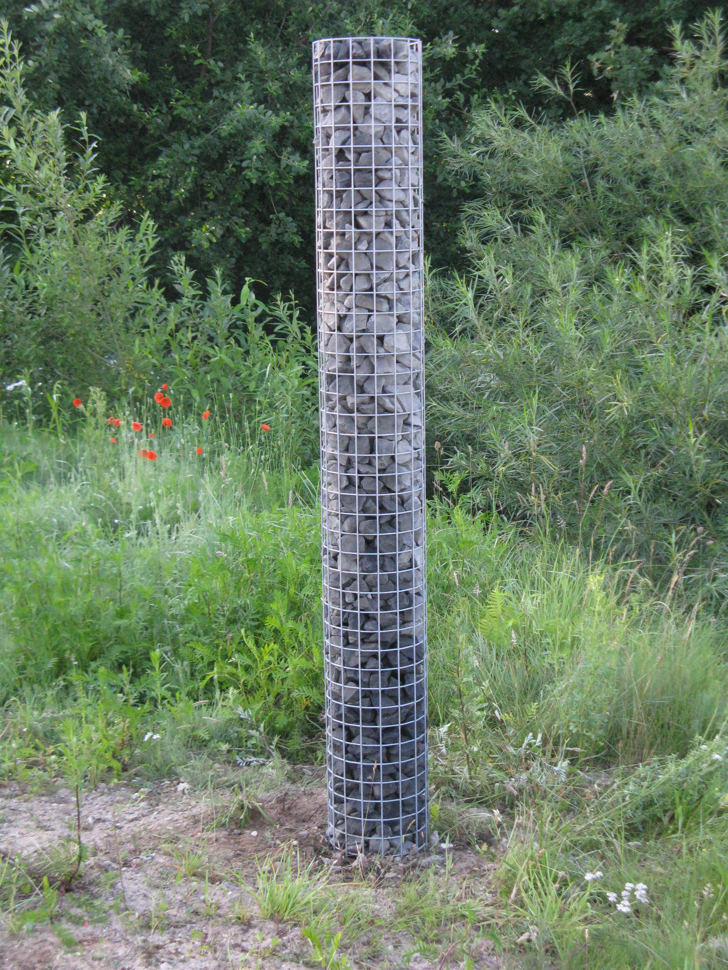 Gabion column diameter 27 cm MW 5 x 5 cm round